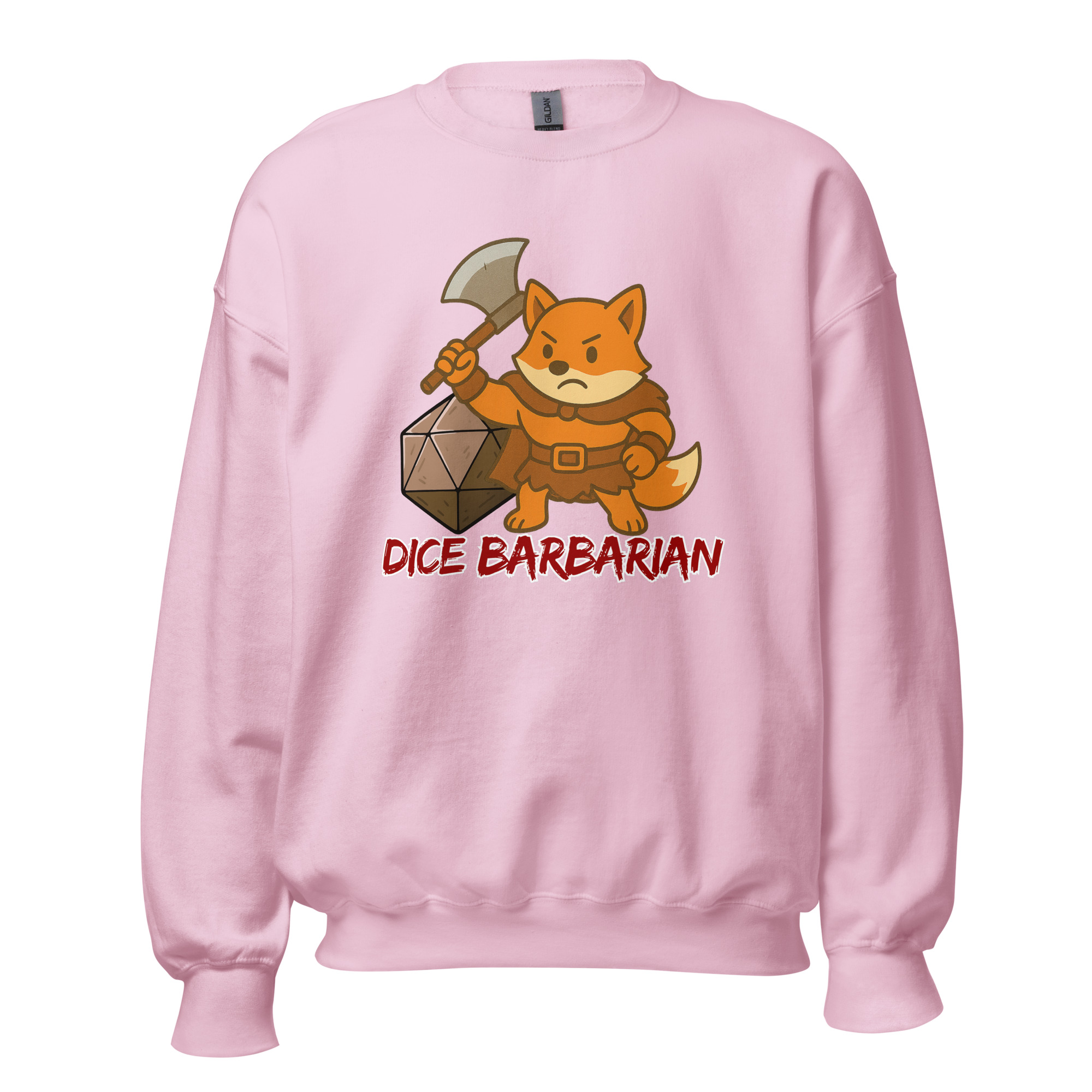 Dice Barbarian - DTF-Unisex-Pullover – Bild 49