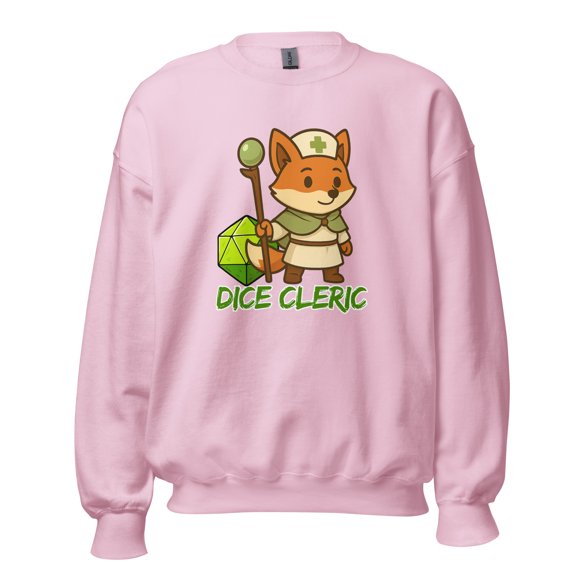 Dice Cleric - DTF-Unisex-Pullover – Bild 49