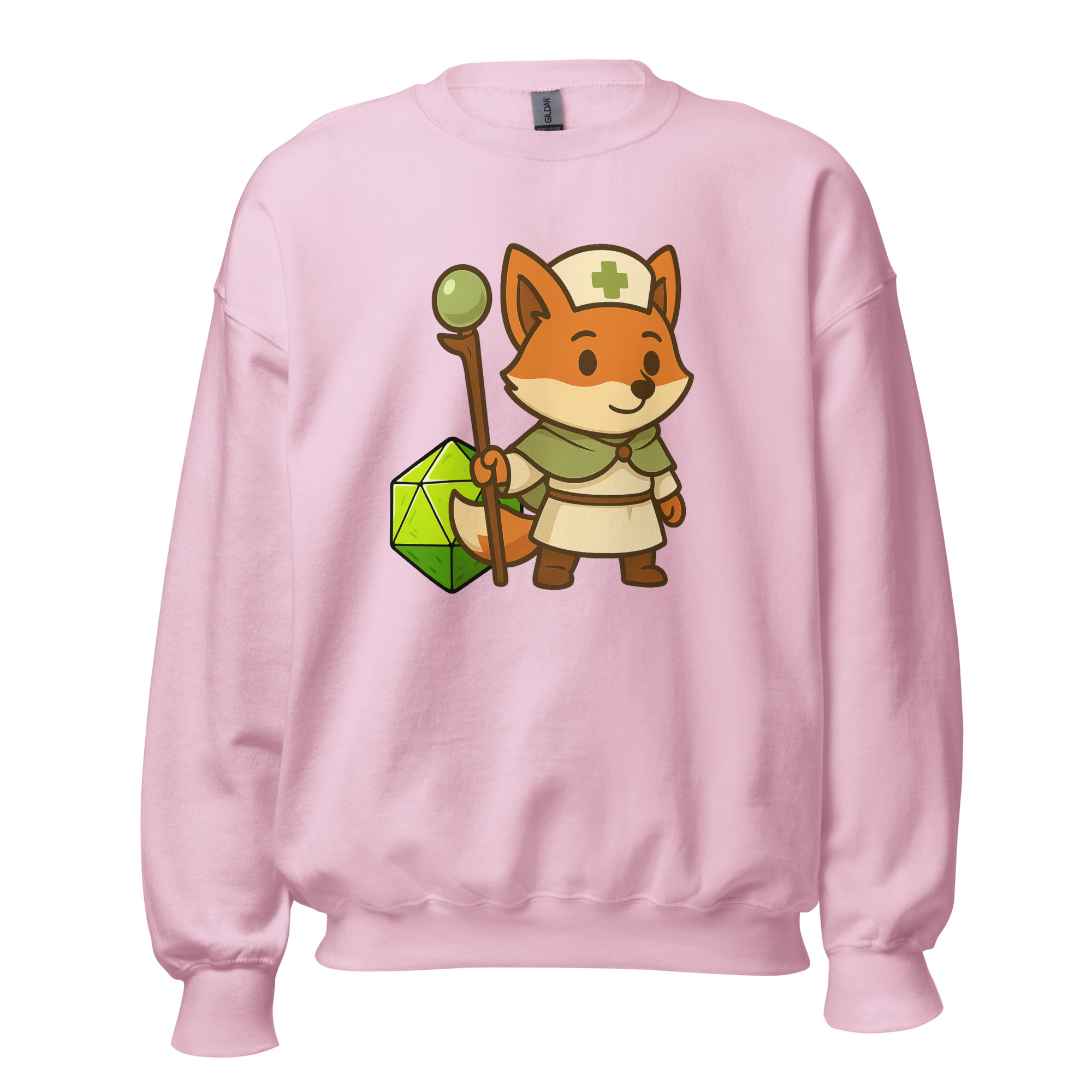 Dicefox Cleric - DTF-Unisex-Pullover – Bild 49