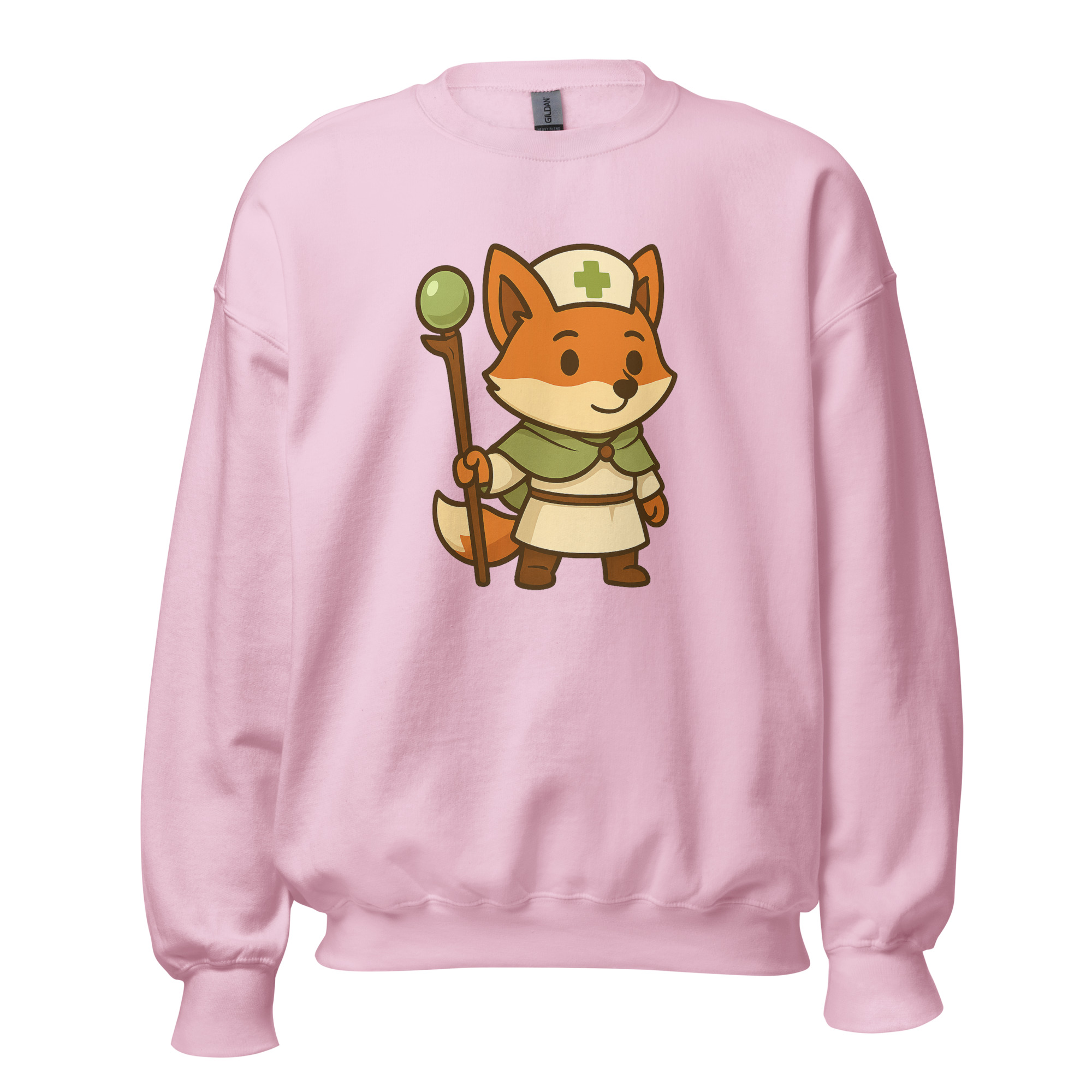 Fox Cleric - DTF-Unisex-Pullover – Bild 49