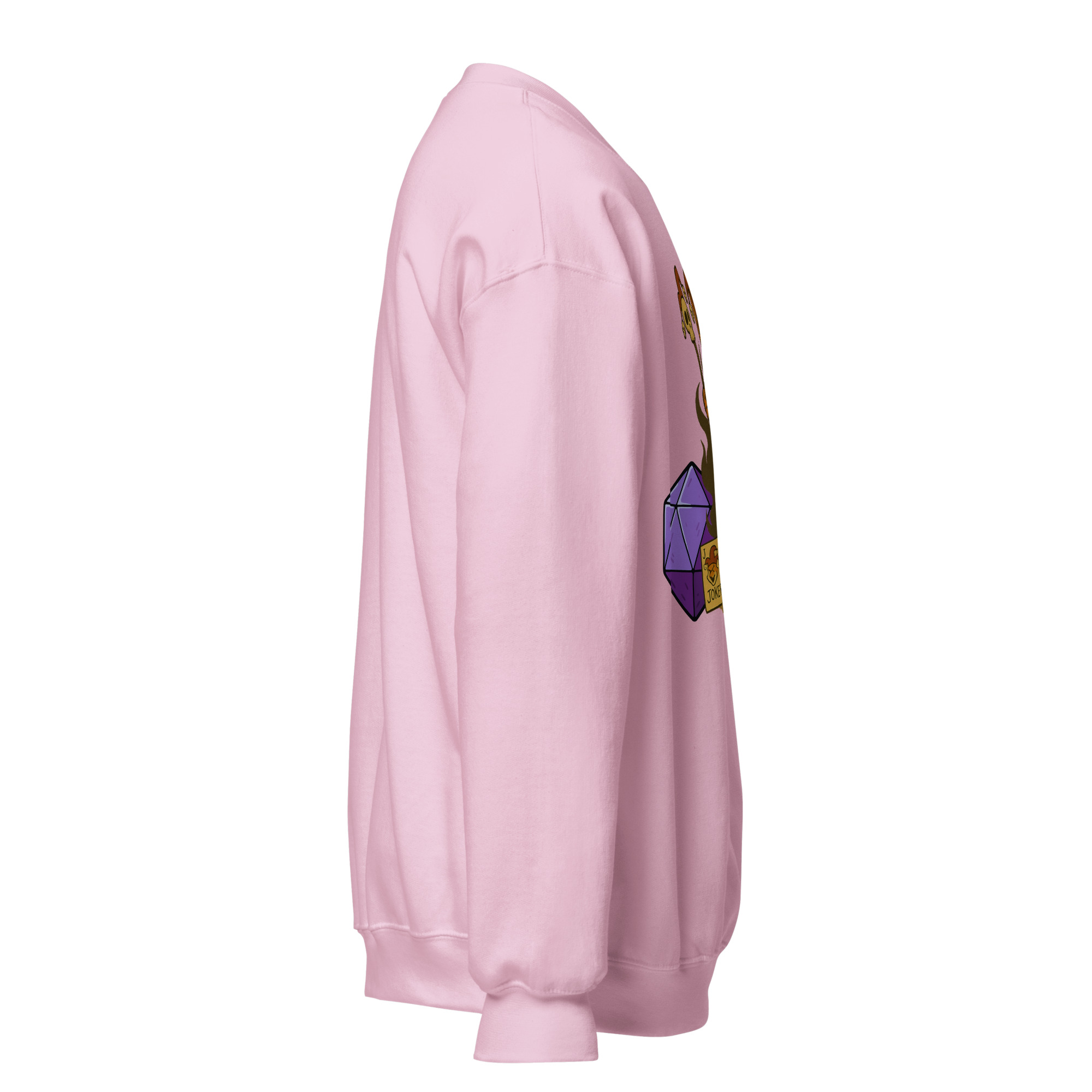 Dicefox Jester - DTF-Unisex-Pullover – Bild 52