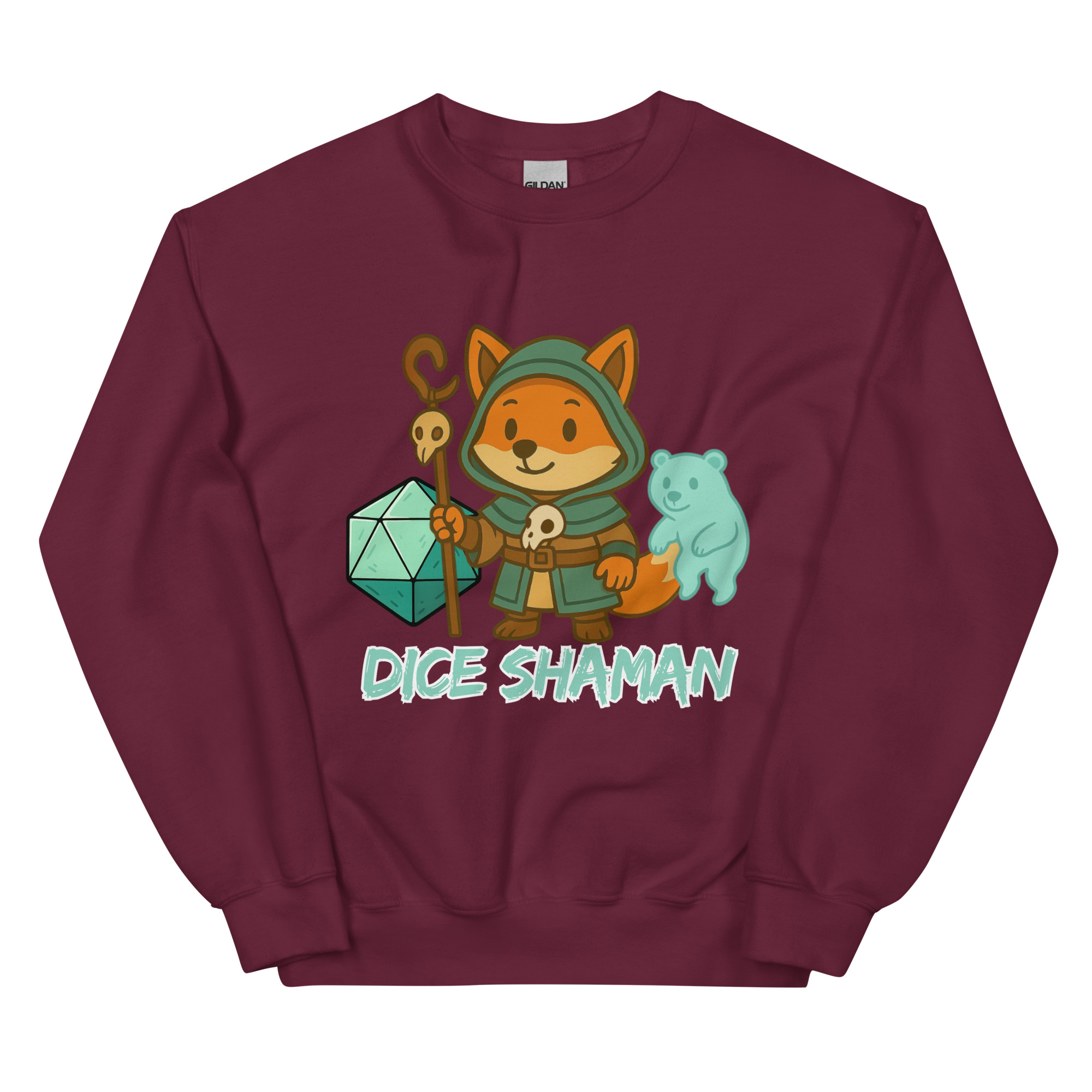 Dice Shaman - DTF-Unisex-Pullover – Bild 5