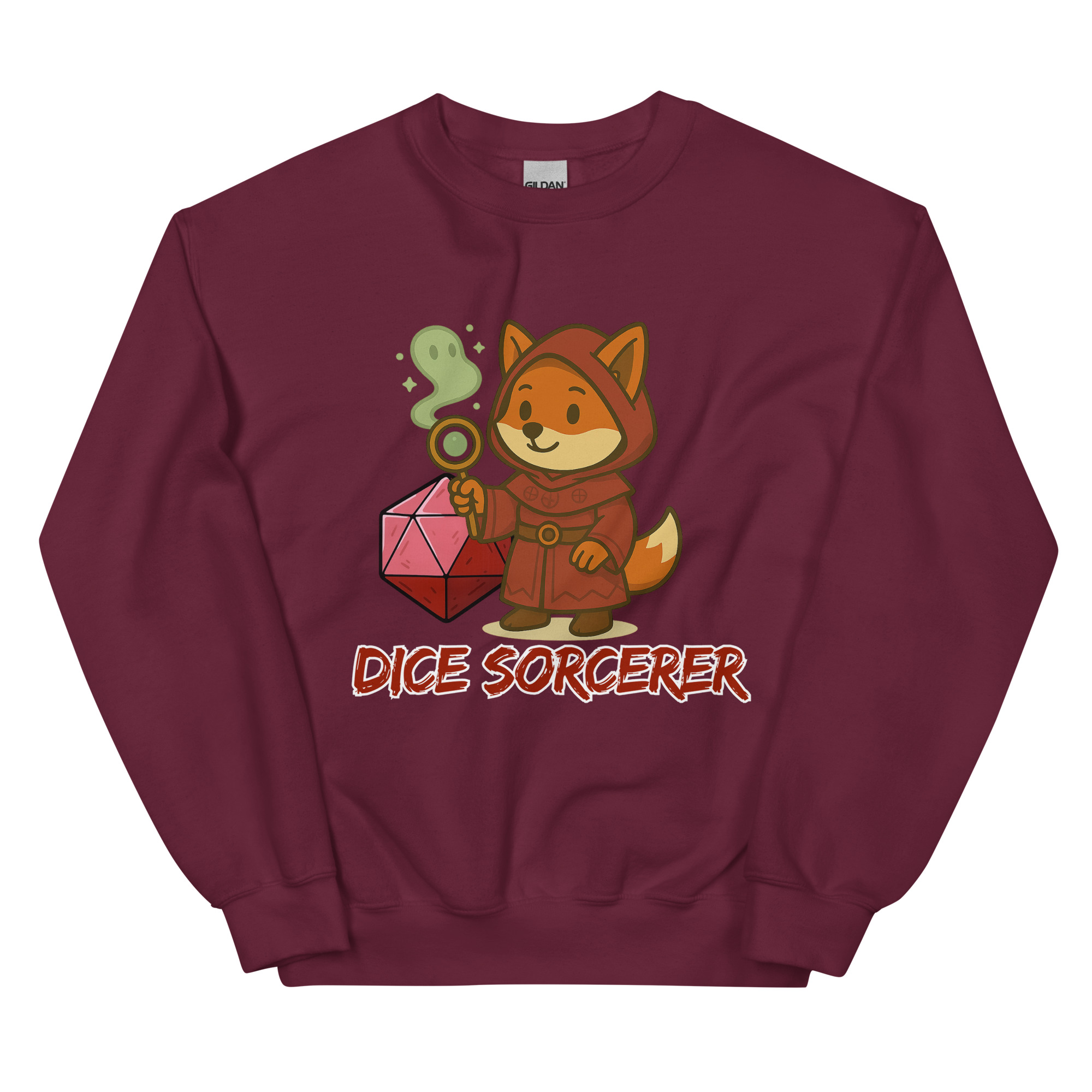 Dice Sorcerer - DTF-Unisex-Pullover – Bild 6