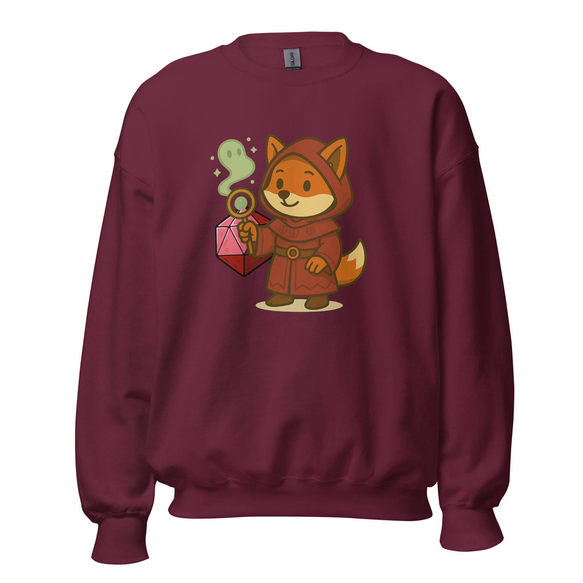 Dicefox Sorcerer - DTF-Unisex-Pullover – Bild 10