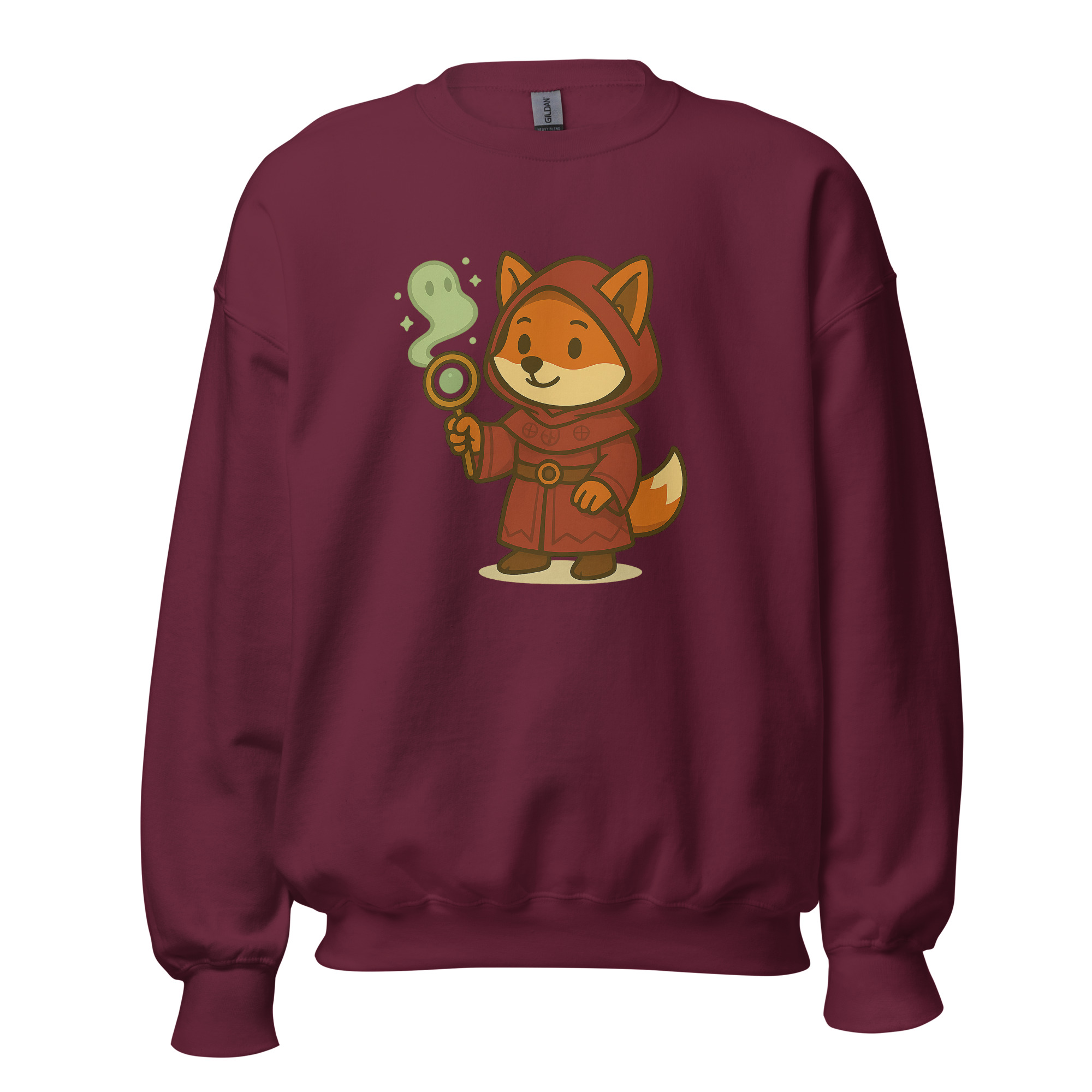 Fox Sorcerer - DTF-Unisex-Pullover – Bild 10