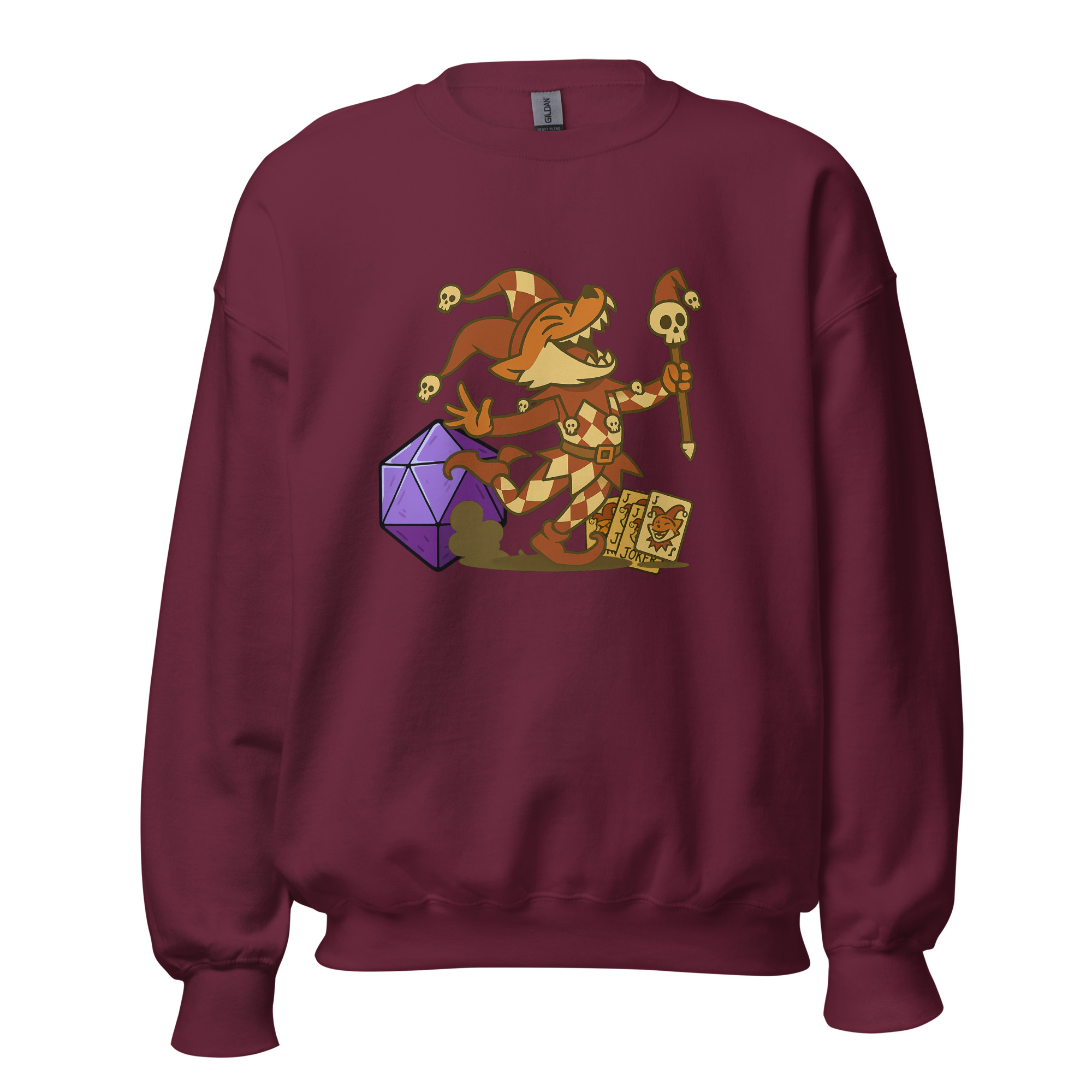 Dicefox Trickser - DTF-Unisex-Pullover – Bild 10