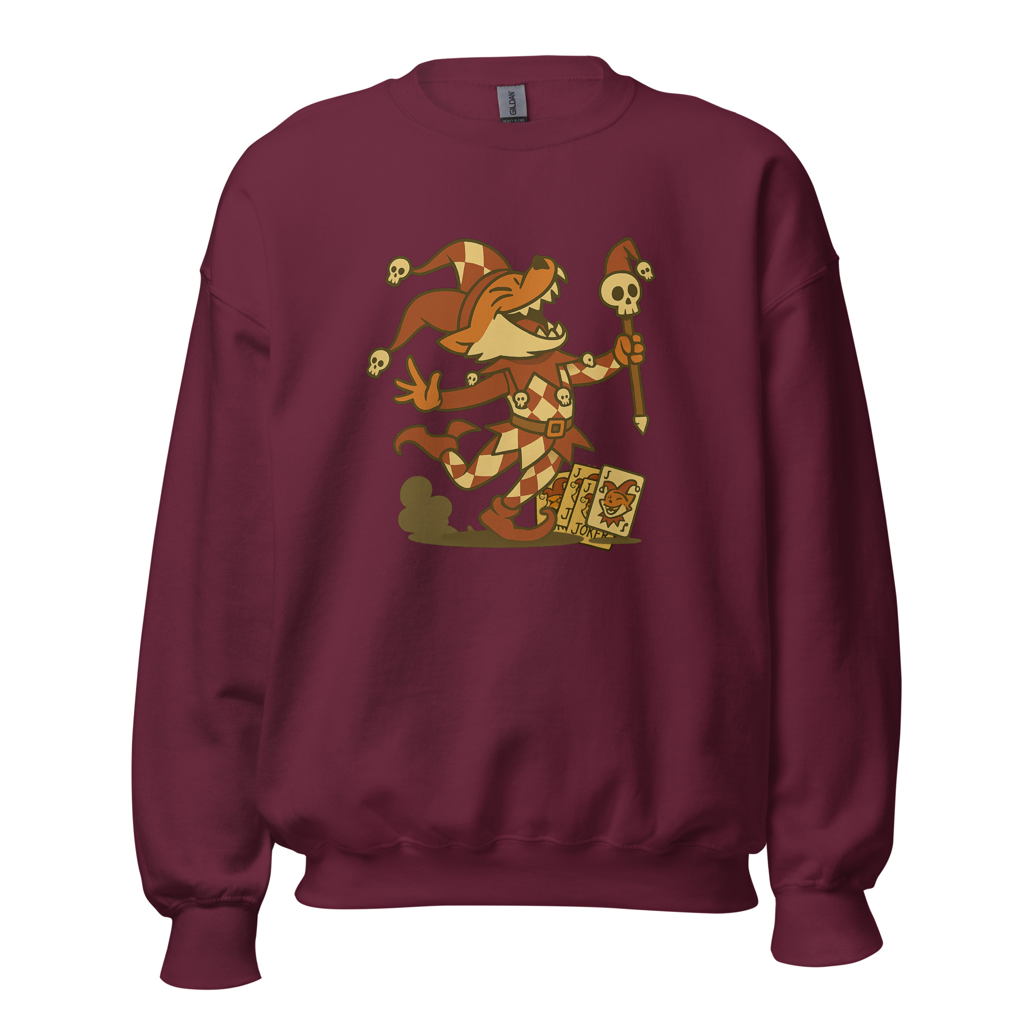 Fox Trickser - DTF-Unisex-Pullover – Bild 10