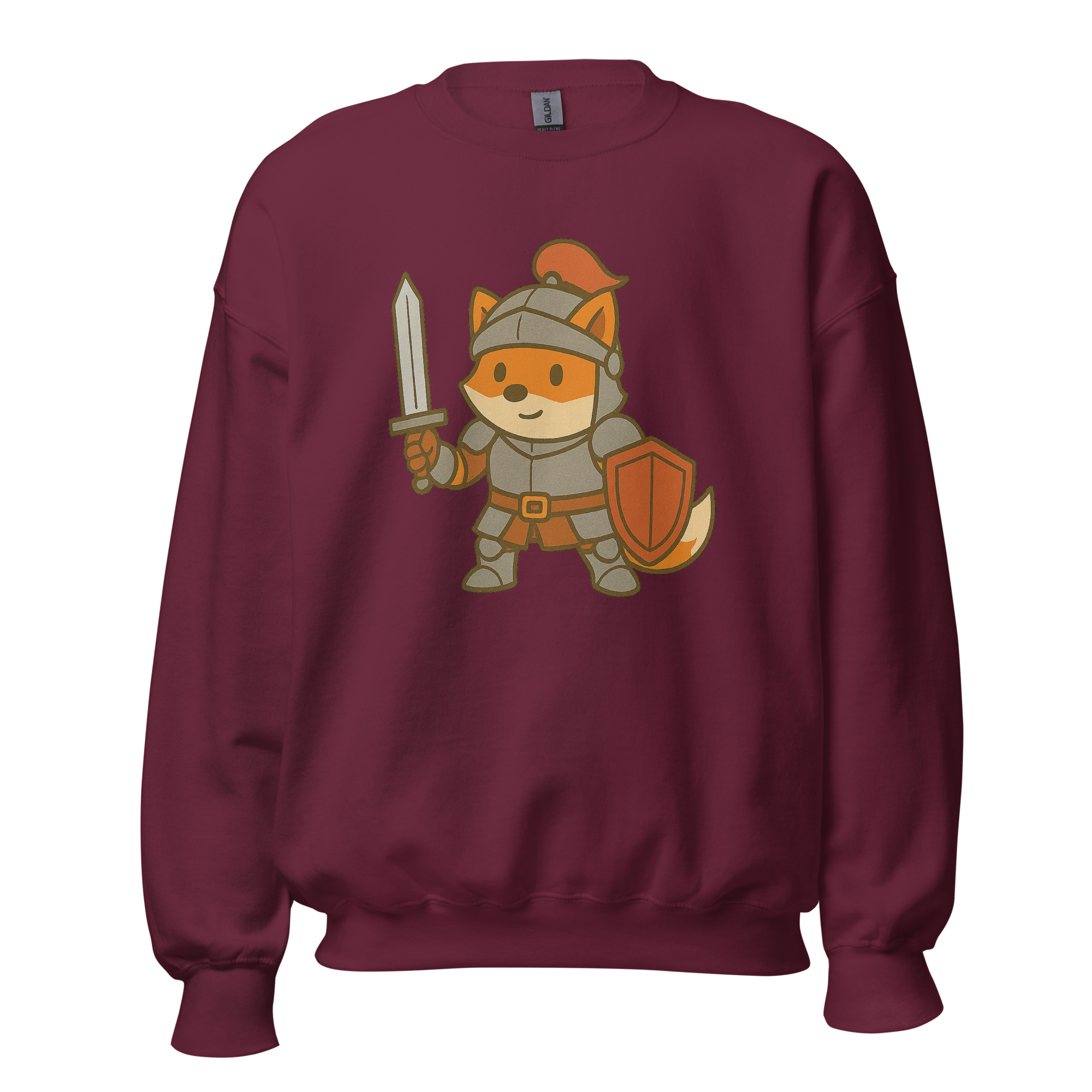 Fox Knight - DTF-Unisex-Pullover – Bild 10