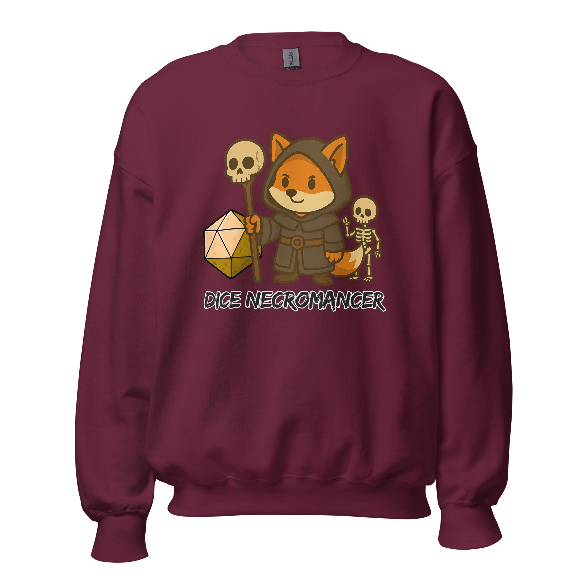 Dice Necromancer - DTF-Unisex-Pullover – Bild 10