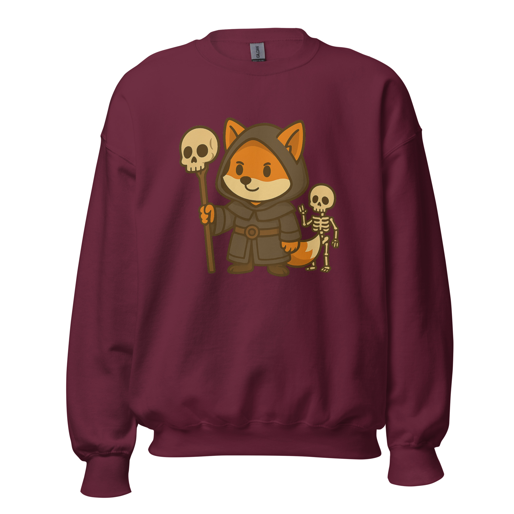Fox Necromancer - DTF-Unisex-Pullover – Bild 10