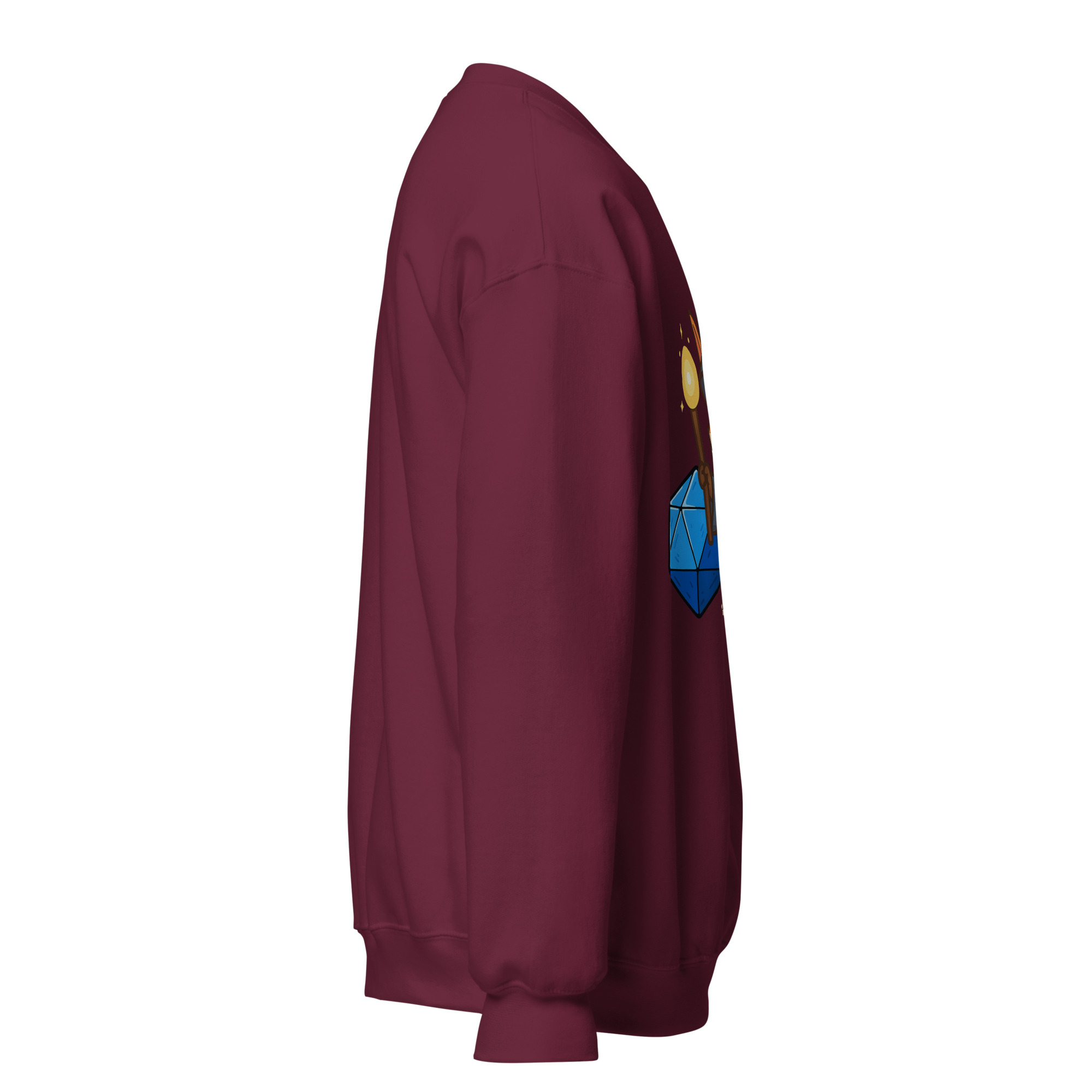 Dicefox Wizard - DTF-Unisex-Pullover – Bild 13
