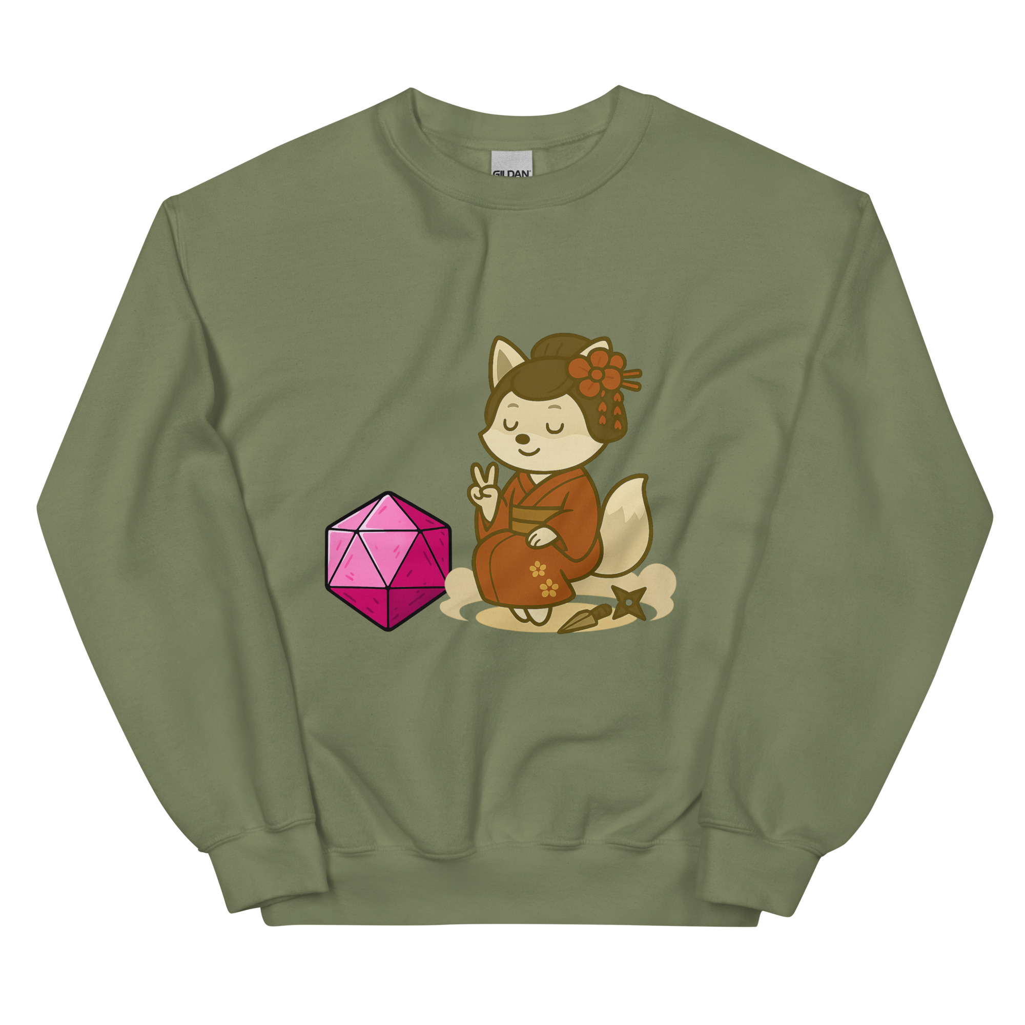 Dicefox Konoishi - DTF-Unisex-Pullover – Bild 19