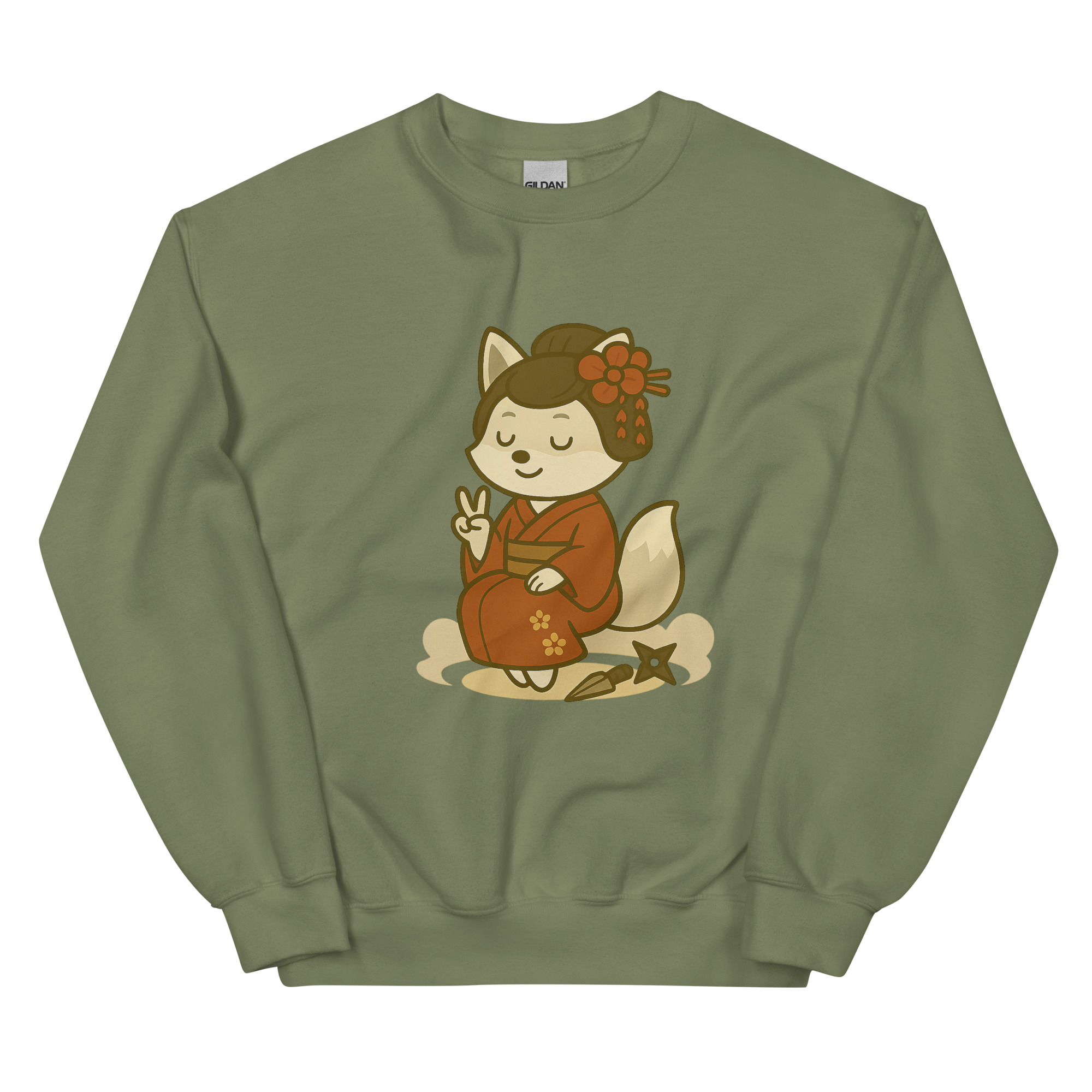 Fox Kunoishi - DTF-Unisex-Pullover – Bild 19