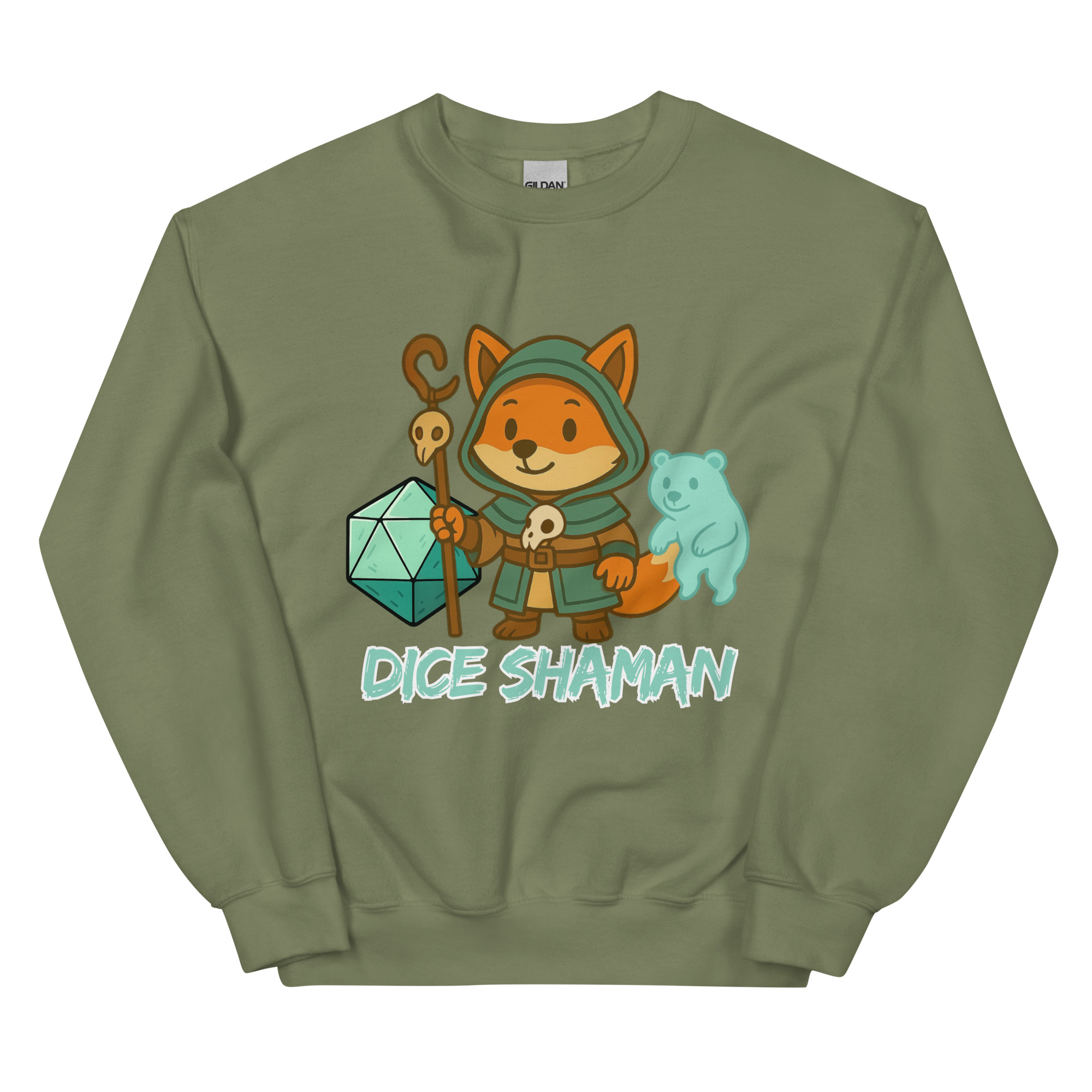Dice Shaman - DTF-Unisex-Pullover – Bild 19