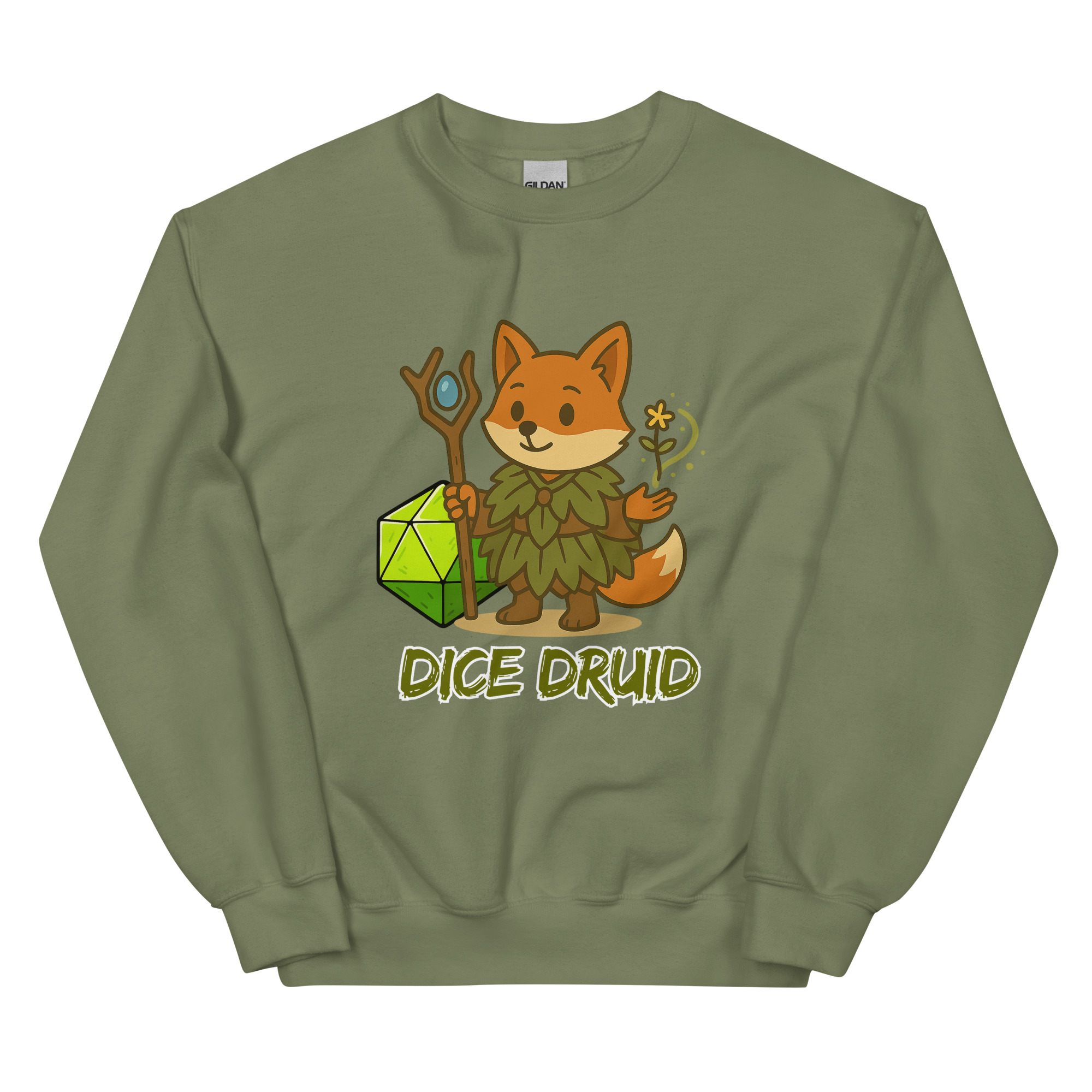 Dice Druid - DTF-Unisex-Pullover – Bild 19