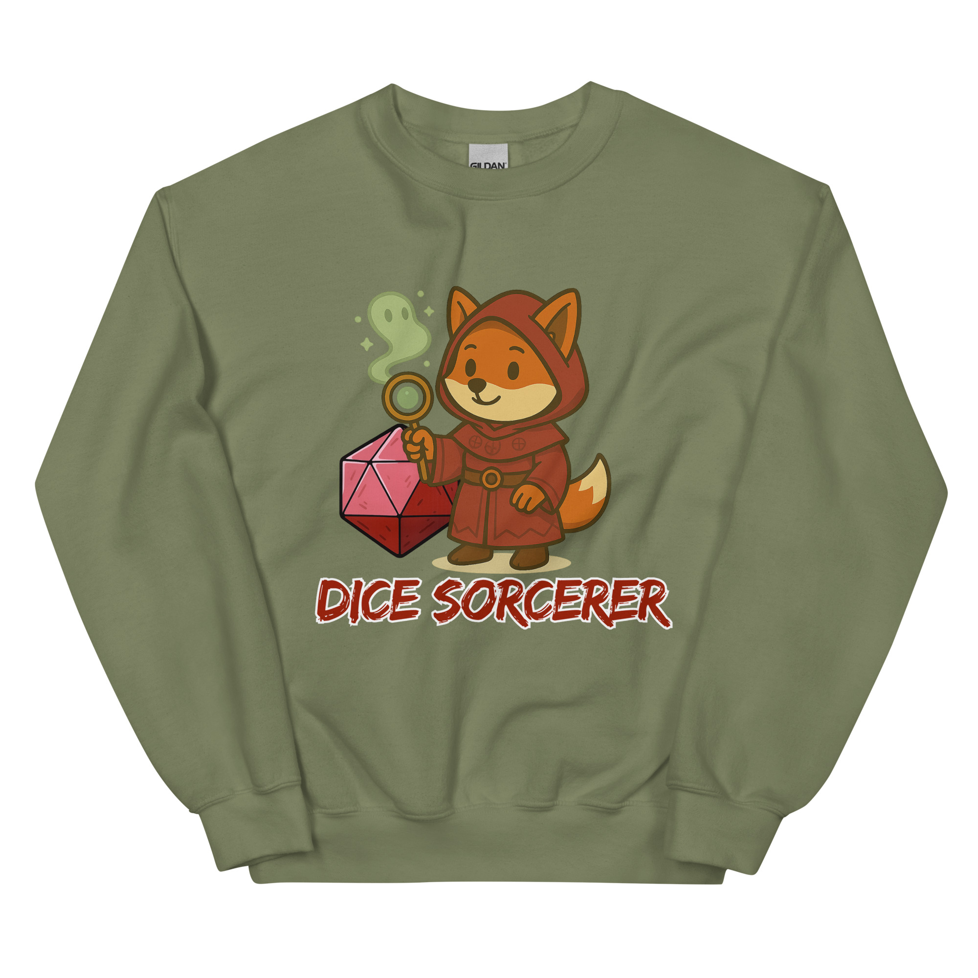 Dice Sorcerer - DTF-Unisex-Pullover – Bild 19