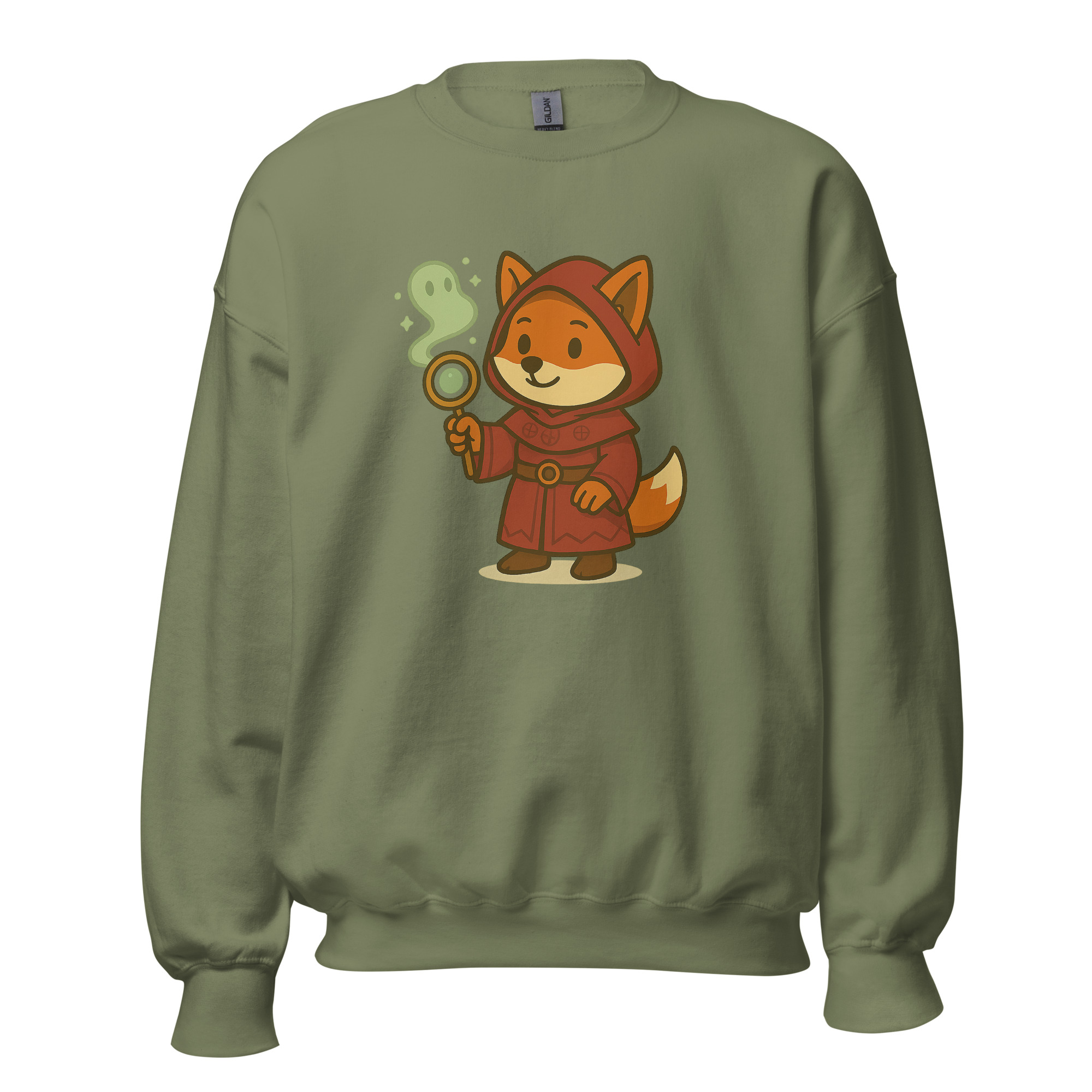 Fox Sorcerer - DTF-Unisex-Pullover – Bild 37