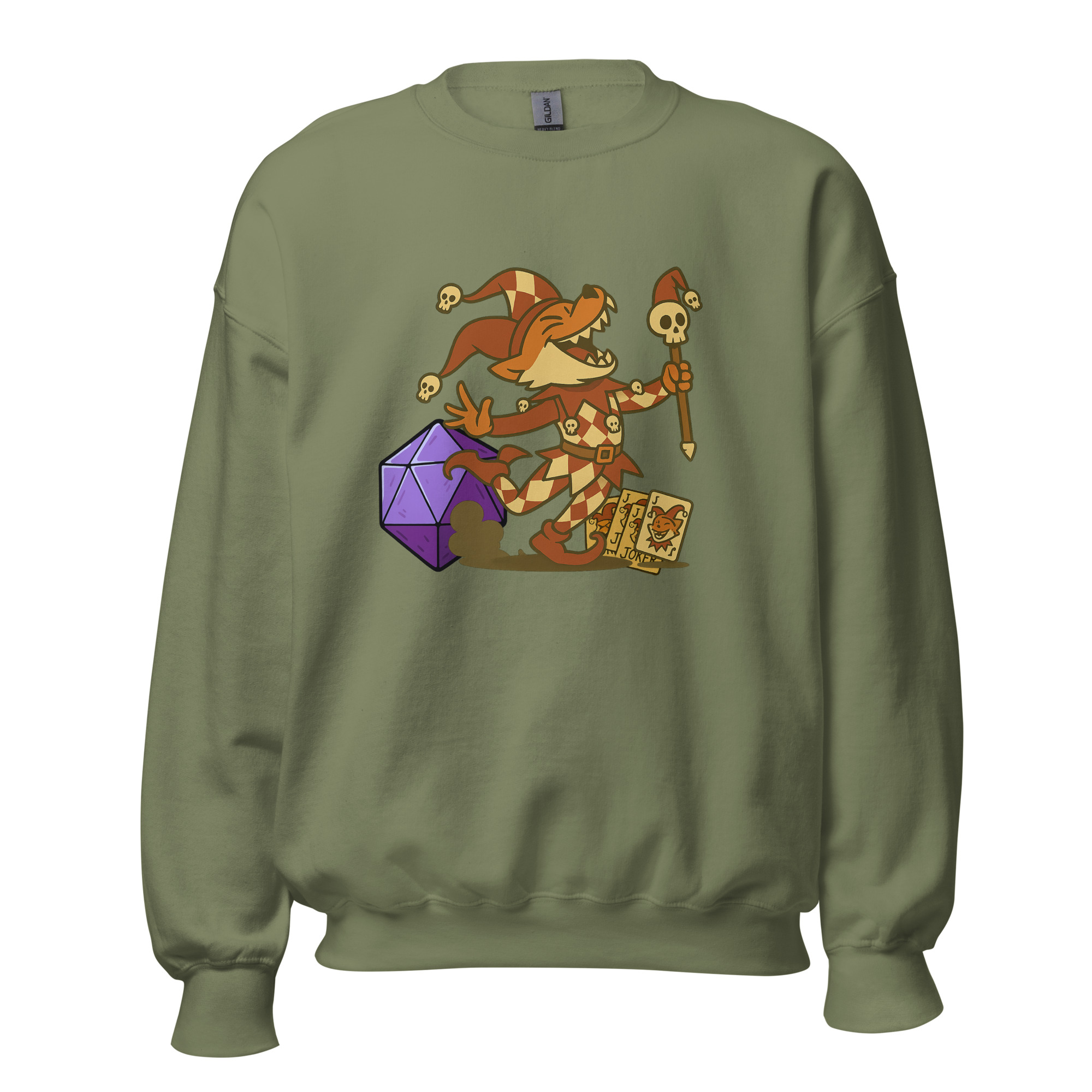 Dicefox Trickser - DTF-Unisex-Pullover – Bild 37