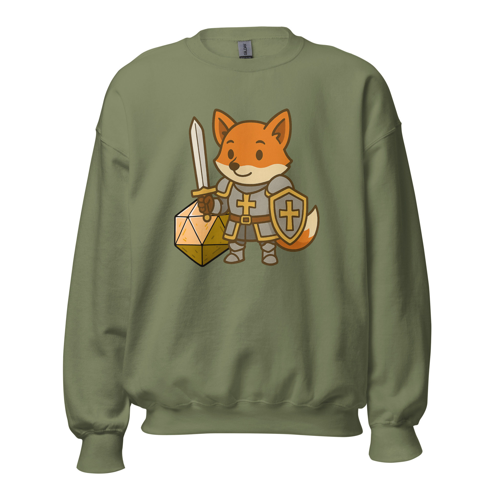Dicefox Paladin - DTF-Unisex-Pullover – Bild 37