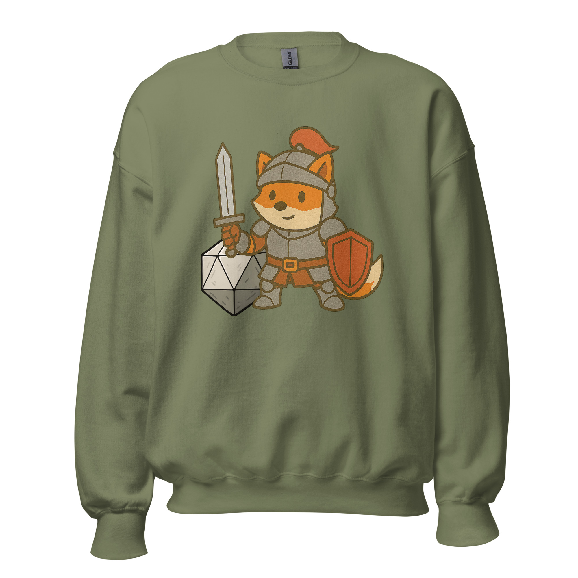Dicefox Knight - DTF-Unisex-Pullover – Bild 37