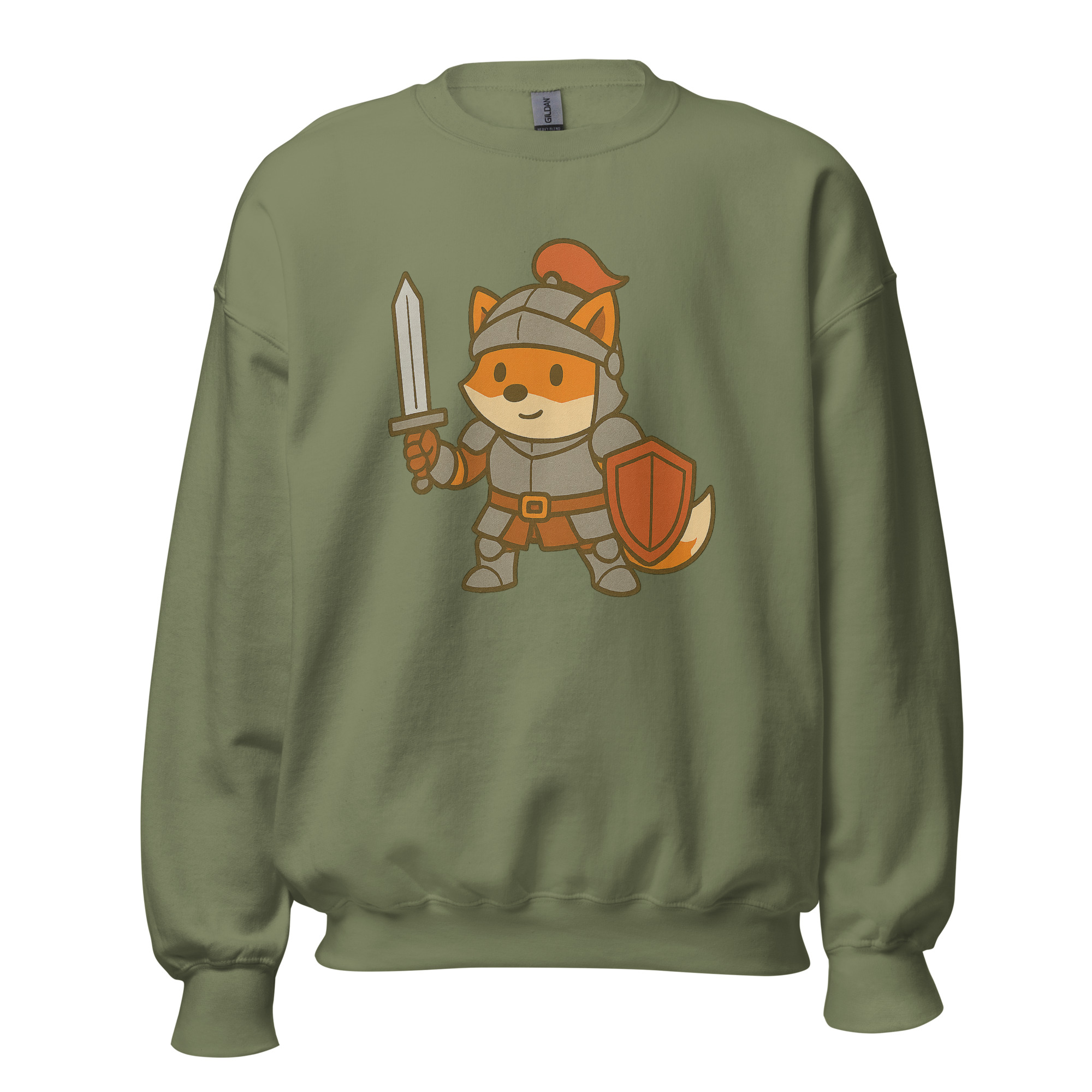 Fox Knight - DTF-Unisex-Pullover – Bild 37