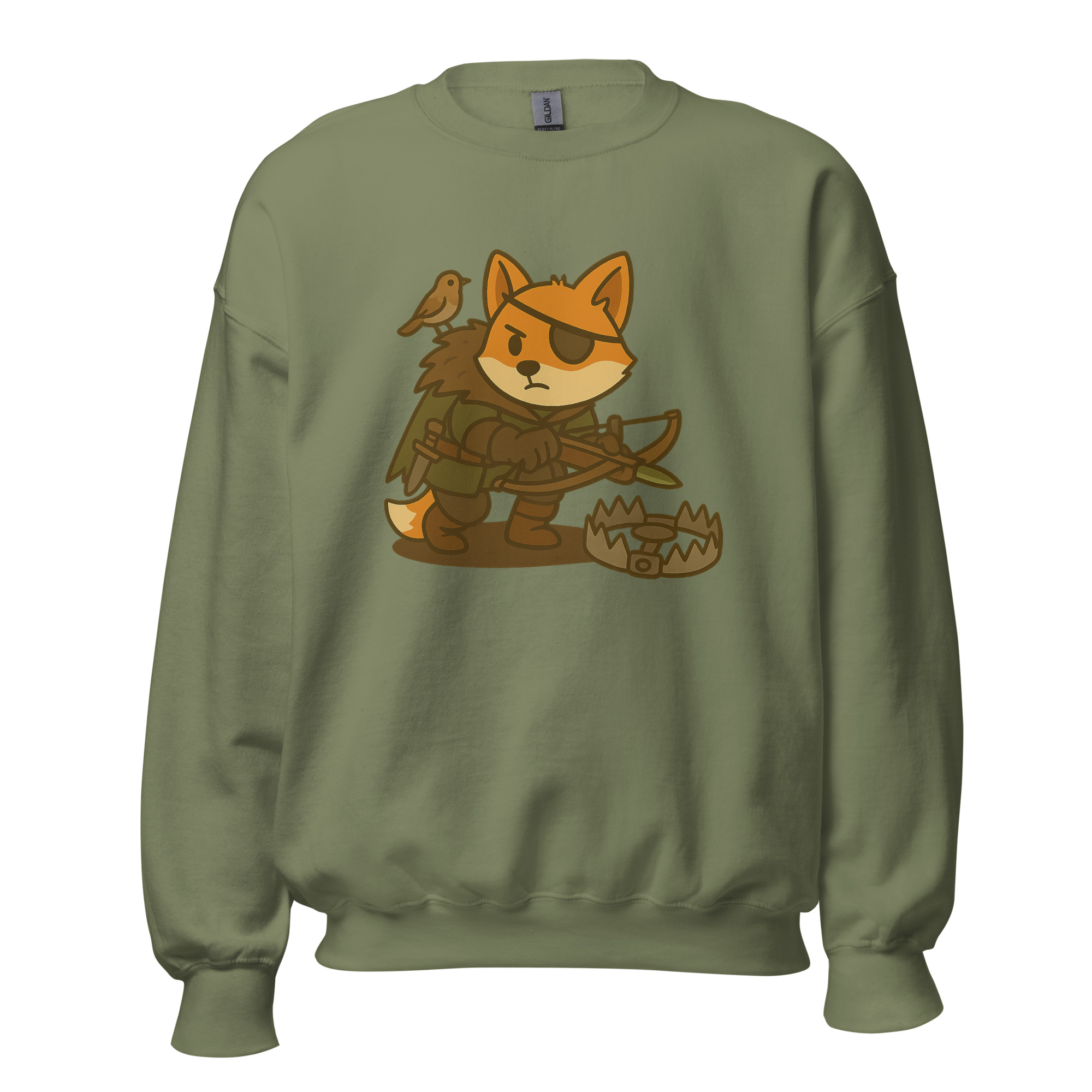 Fox Hunter - DTF-Unisex-Pullover – Bild 37