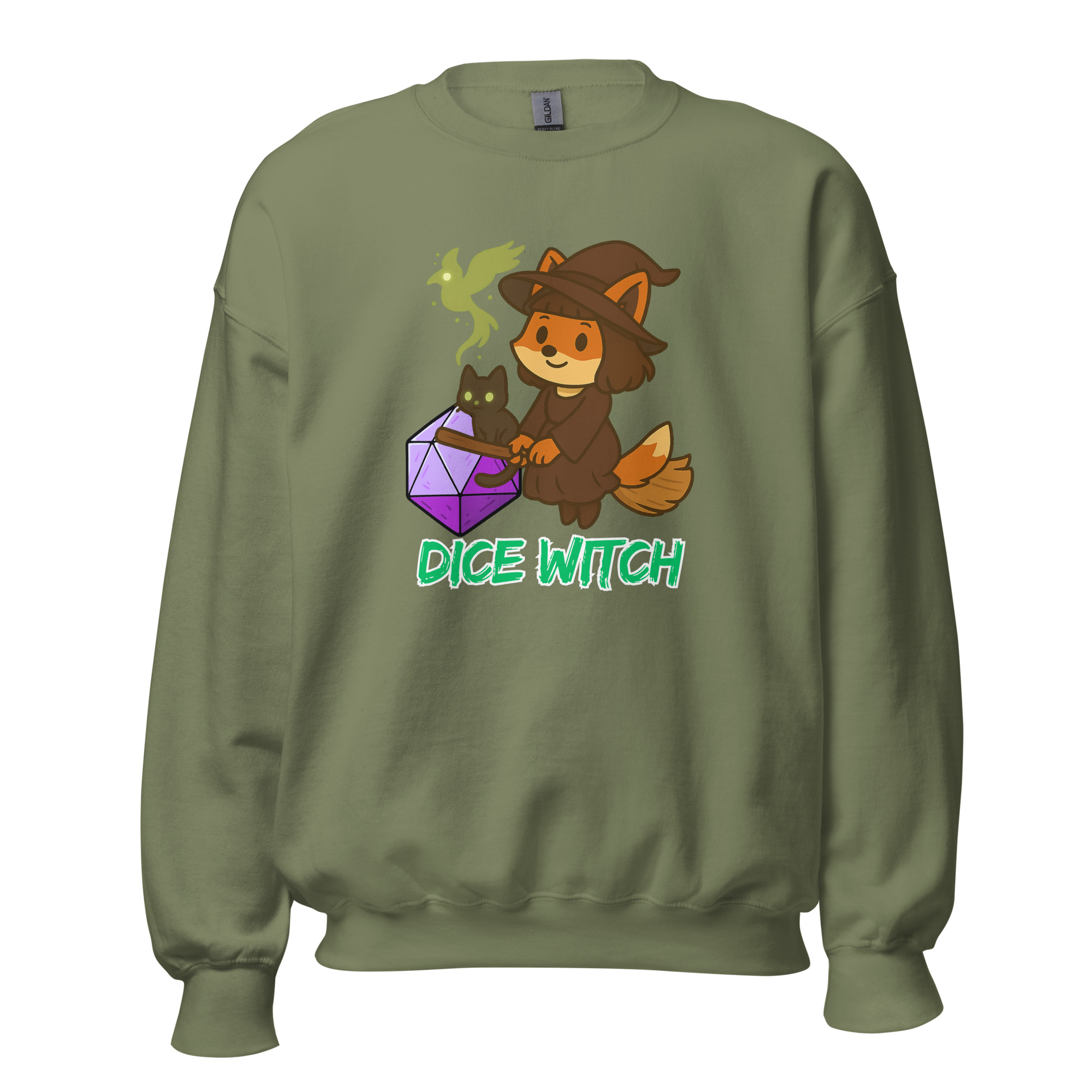 Dice Witch - DTF-Unisex-Pullover – Bild 37