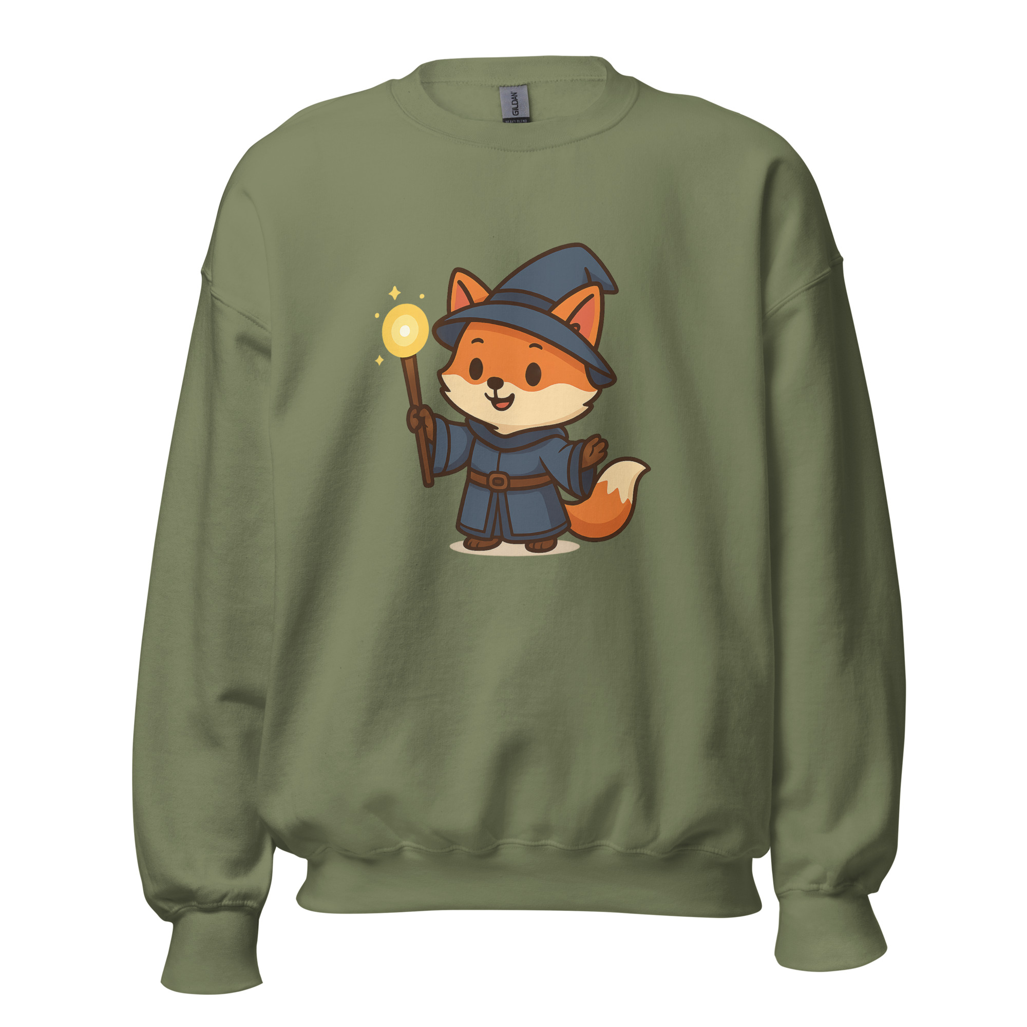 Fox Wizard - DTF-Unisex-Pullover – Bild 37