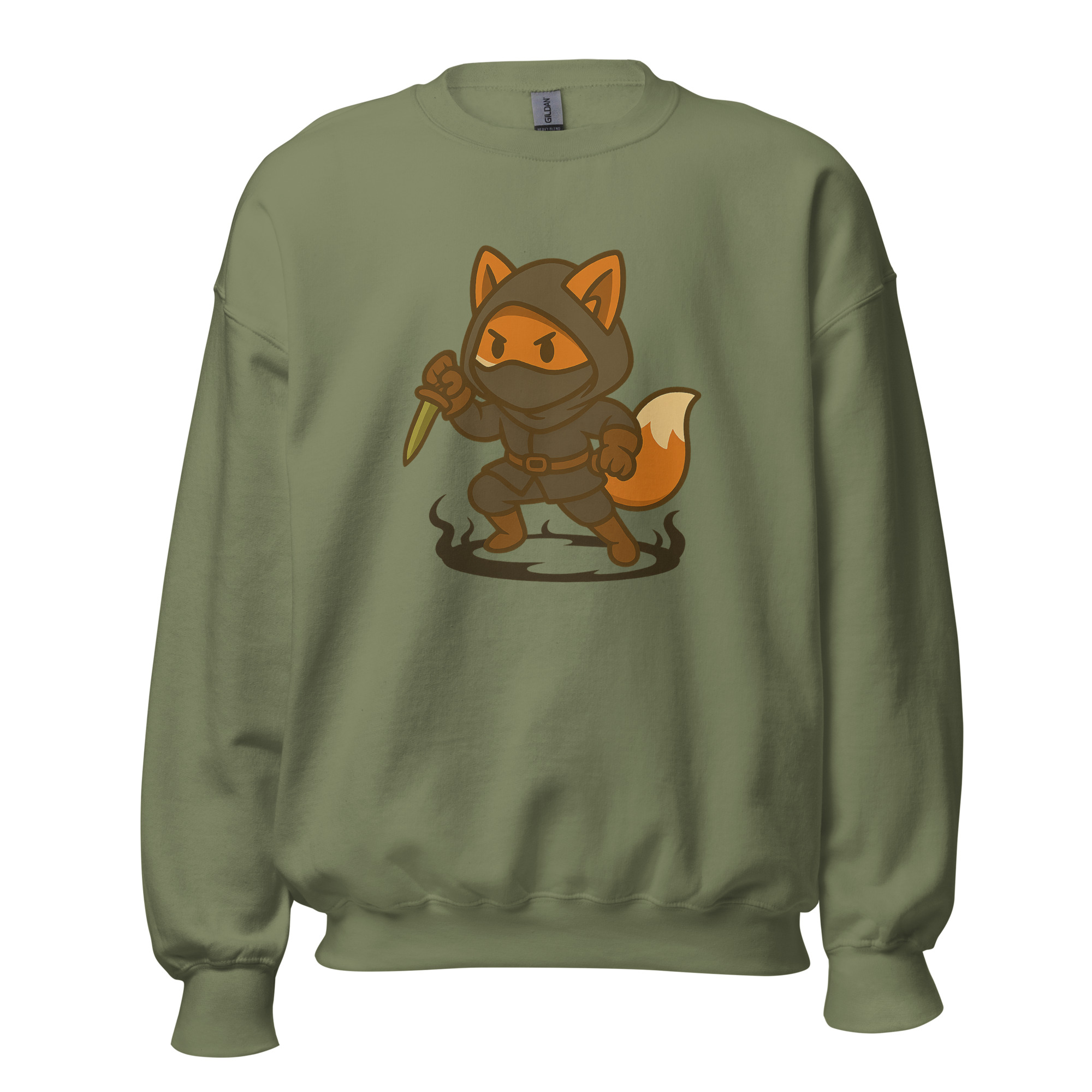 Fox Assassin - DTF-Unisex-Pullover – Bild 37