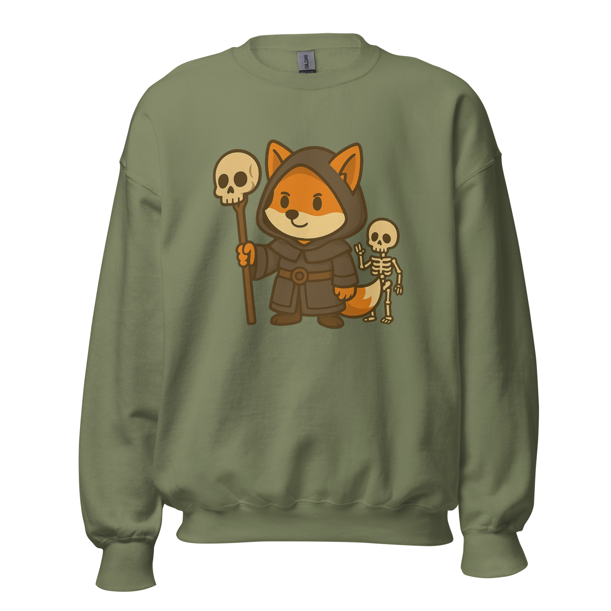 Fox Necromancer - DTF-Unisex-Pullover – Bild 37