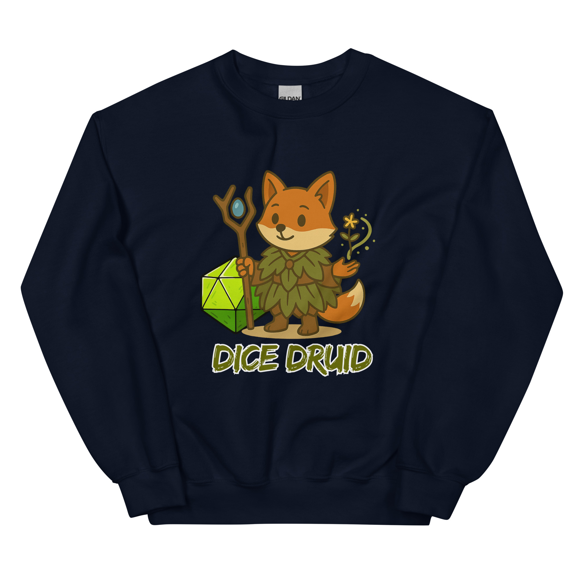 Dice Druid - DTF-Unisex-Pullover – Bild 3