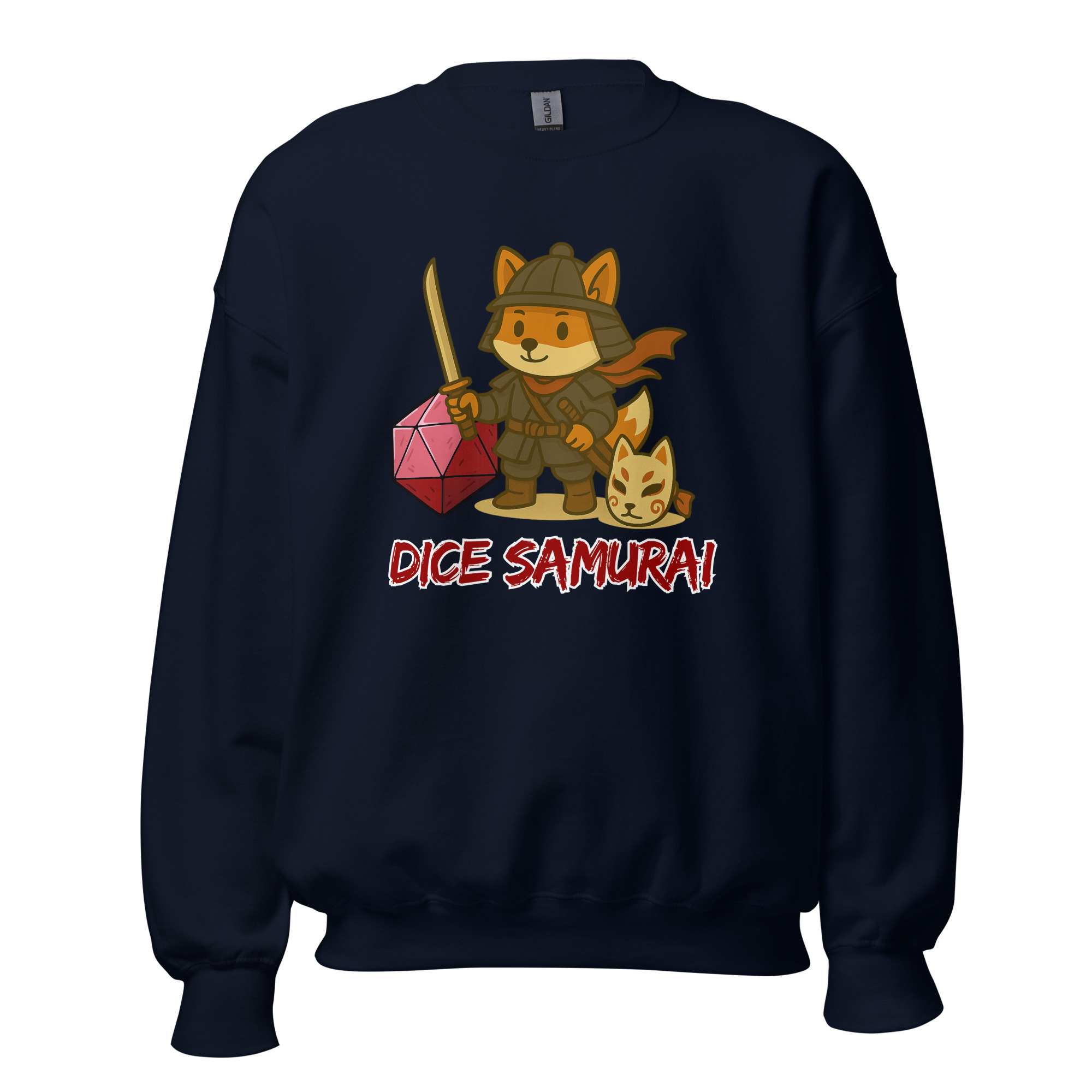 Dice Samurai - DTF-Unisex-Pullover – Bild 6