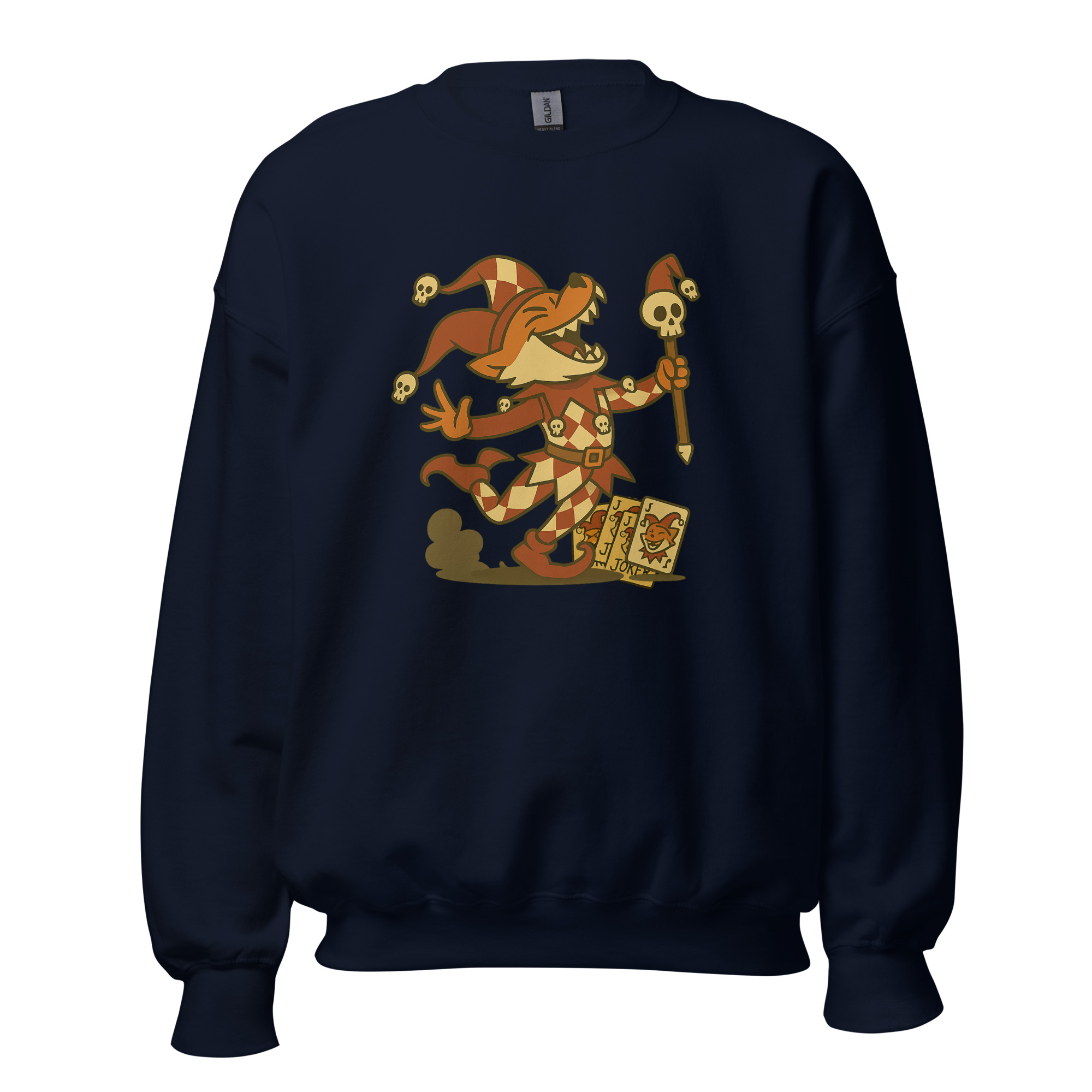 Fox Trickser - DTF-Unisex-Pullover – Bild 6