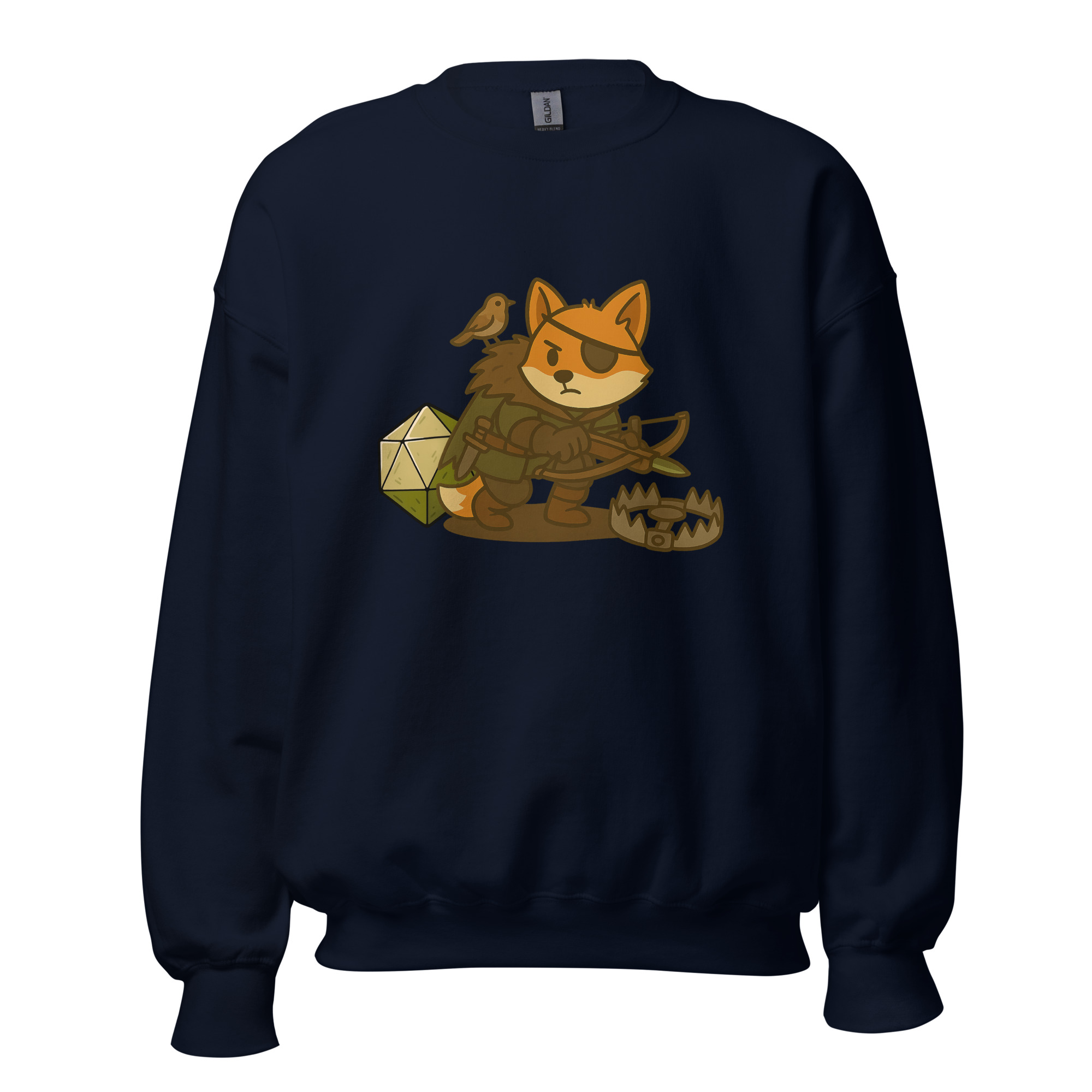 Dicefox Hunter - DTF-Unisex-Pullover – Bild 6