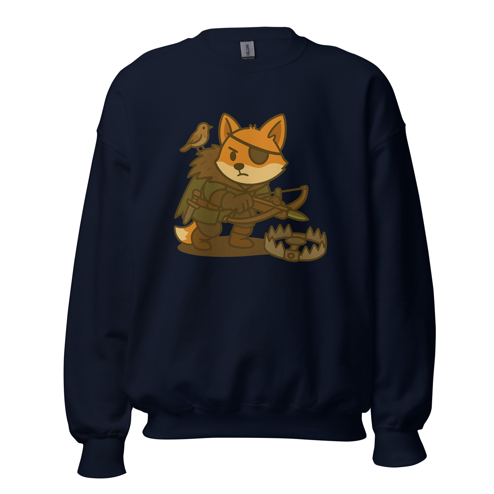 Fox Hunter - DTF-Unisex-Pullover – Bild 6