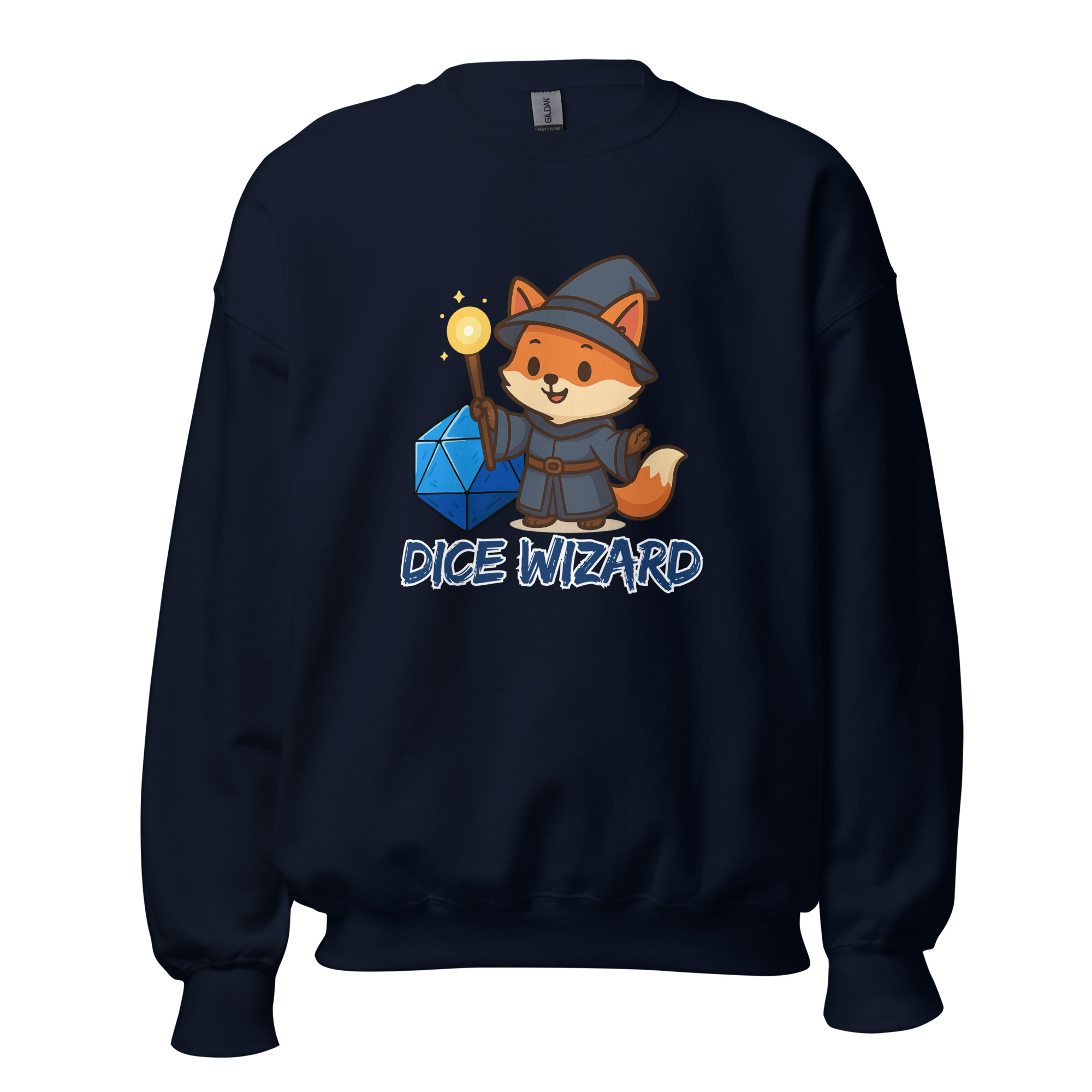Dice Wizard - DTF-Unisex-Pullover – Bild 6