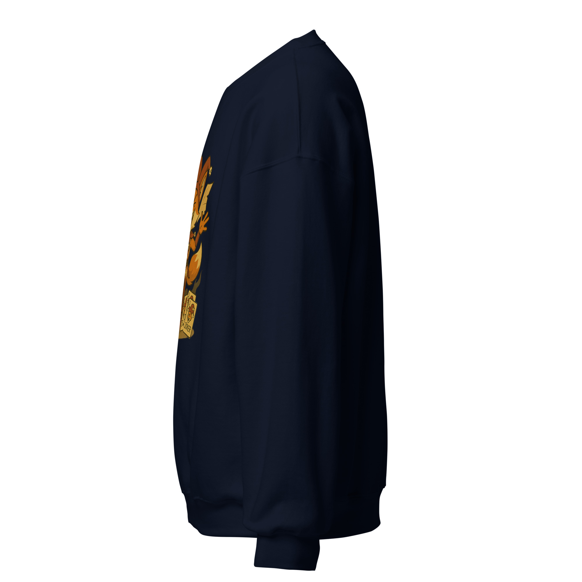 Fox Jester - DTF-Unisex-Pullover – Bild 8