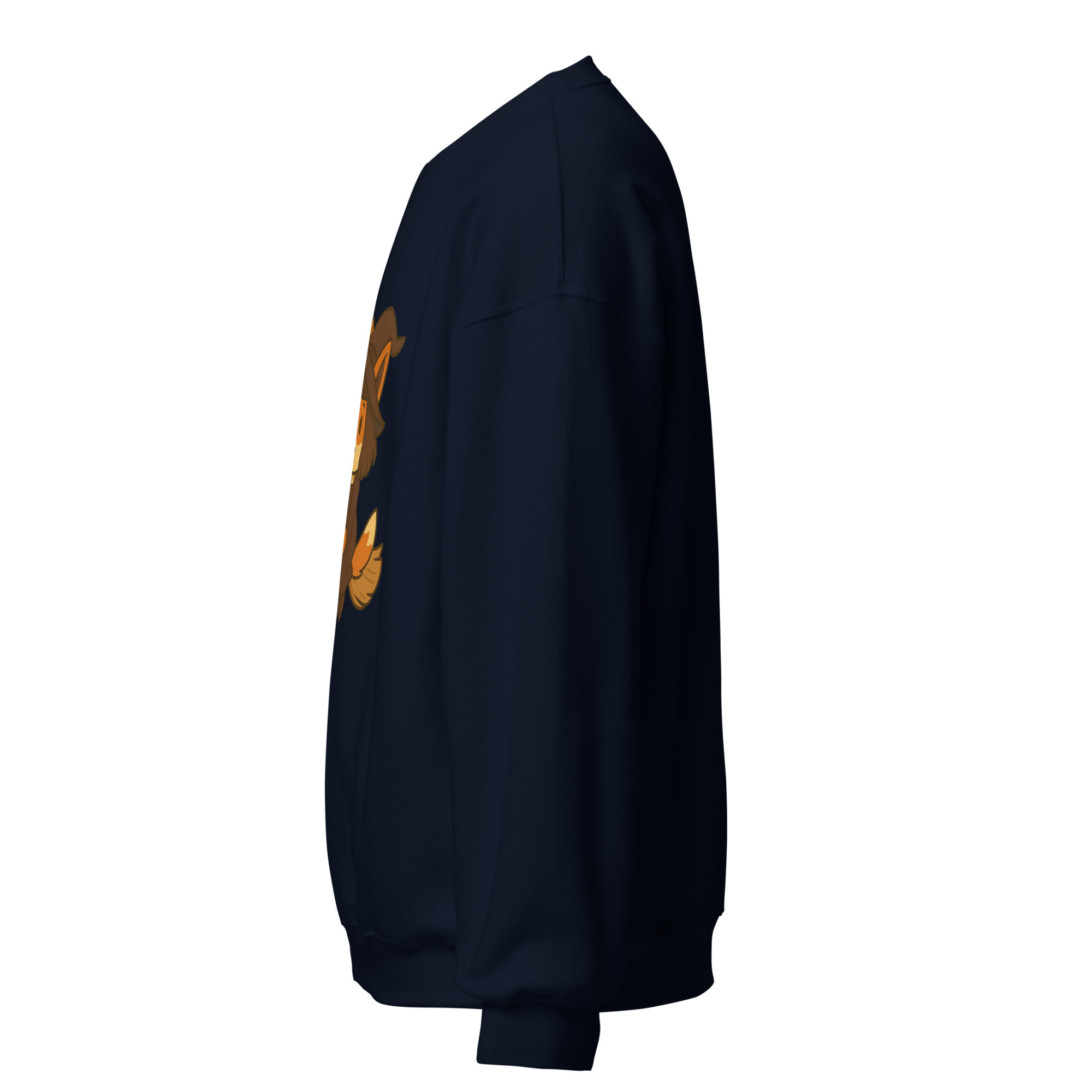 Fox Witch - DTF-Unisex-Pullover – Bild 8