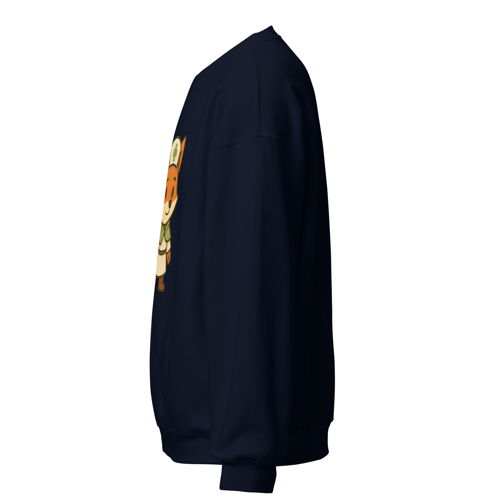 Fox Cleric - DTF-Unisex-Pullover – Bild 8