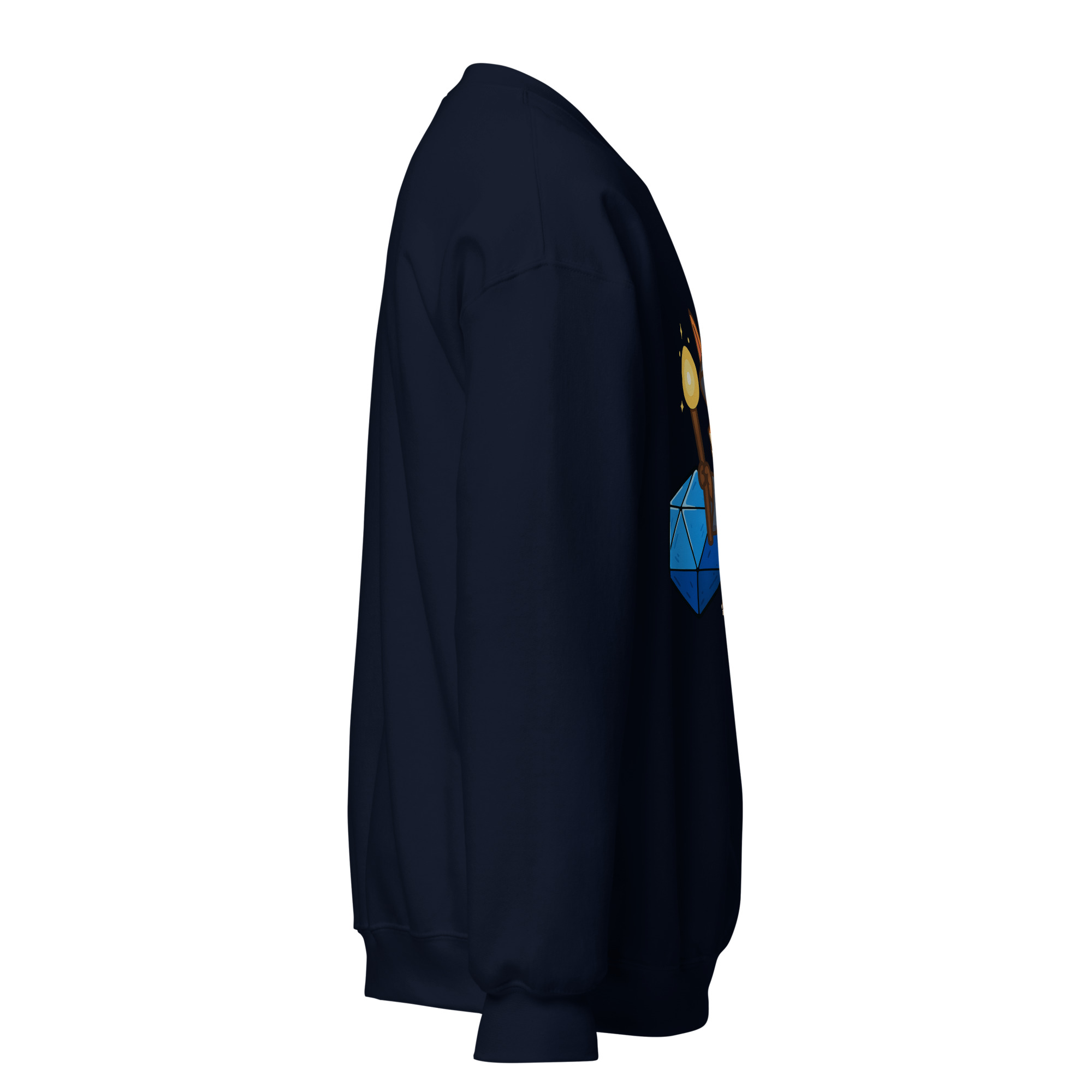 Dicefox Wizard - DTF-Unisex-Pullover – Bild 9