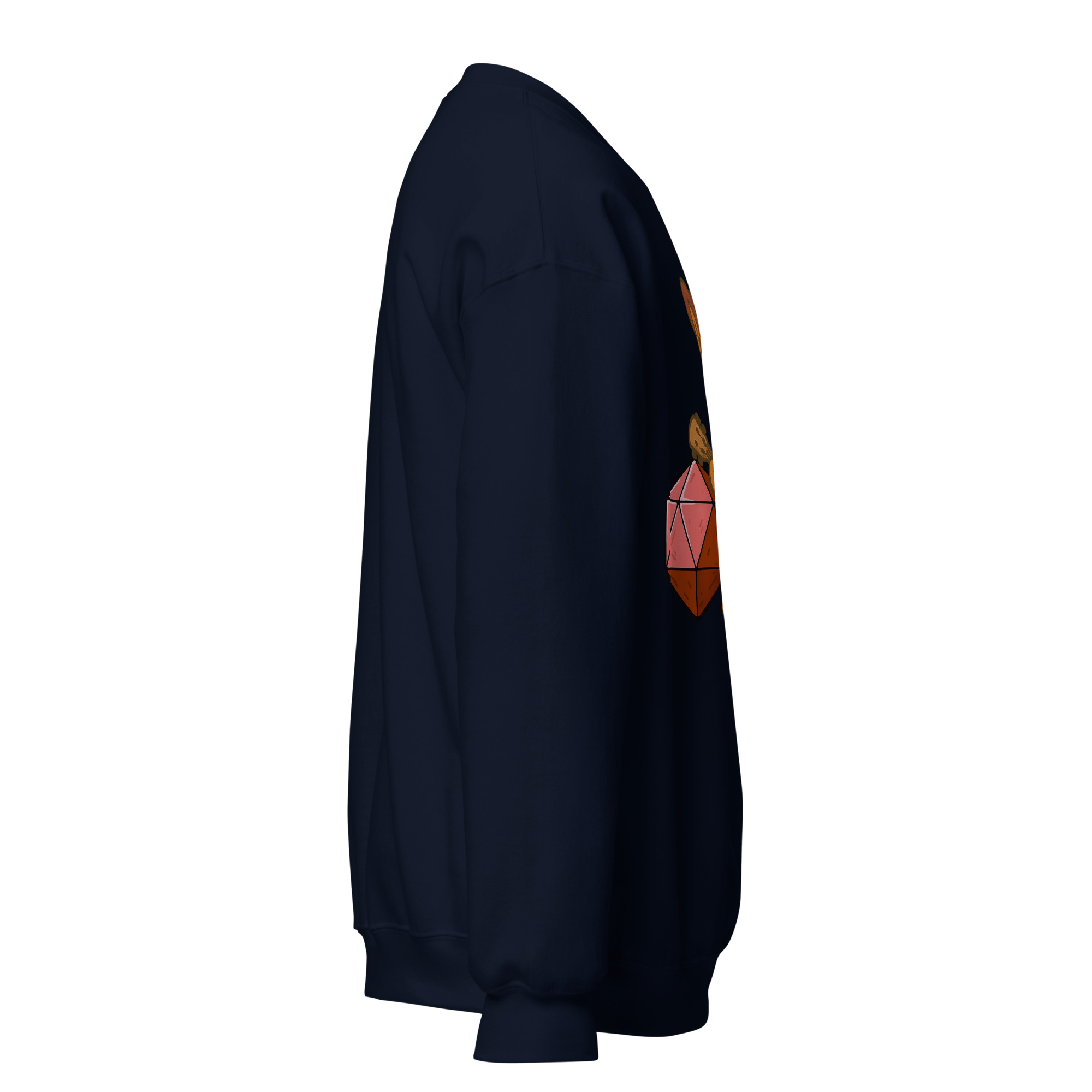 Dicefox Bard - DTF-Unisex-Pullover – Bild 9