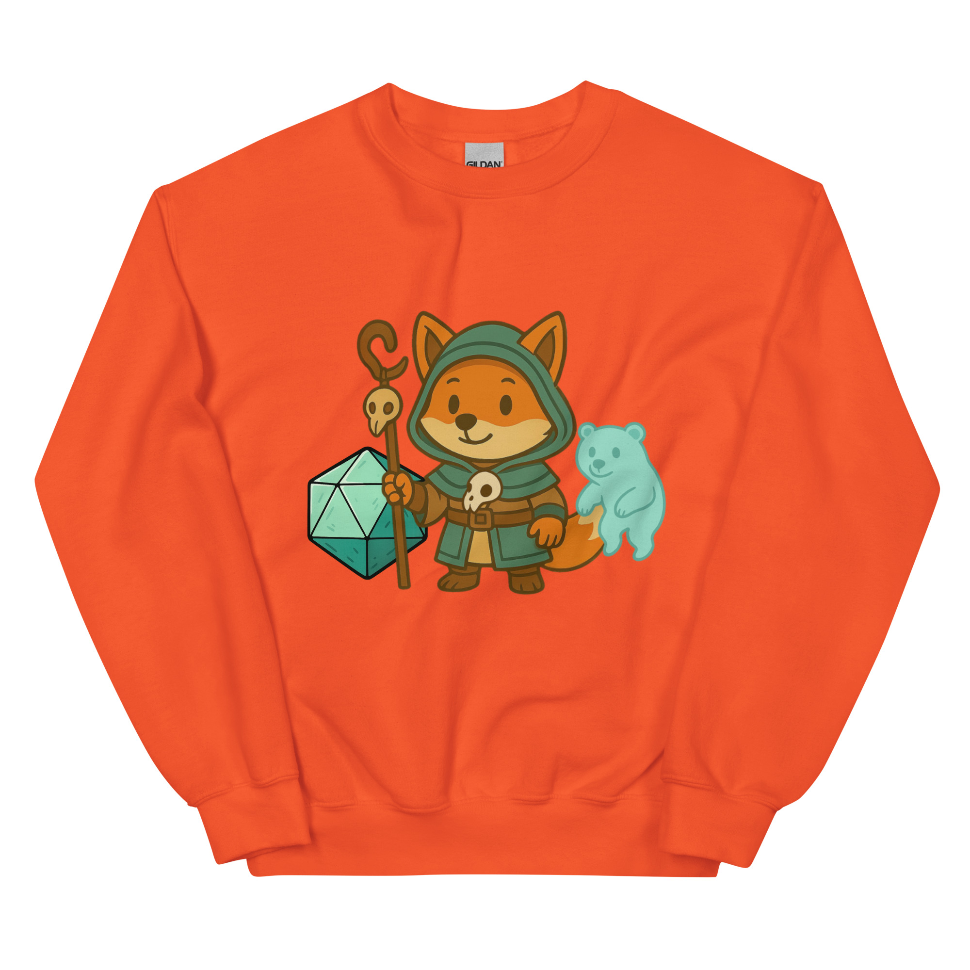 Dicefox Shaman - DTF-Unisex-Pullover – Bild 17