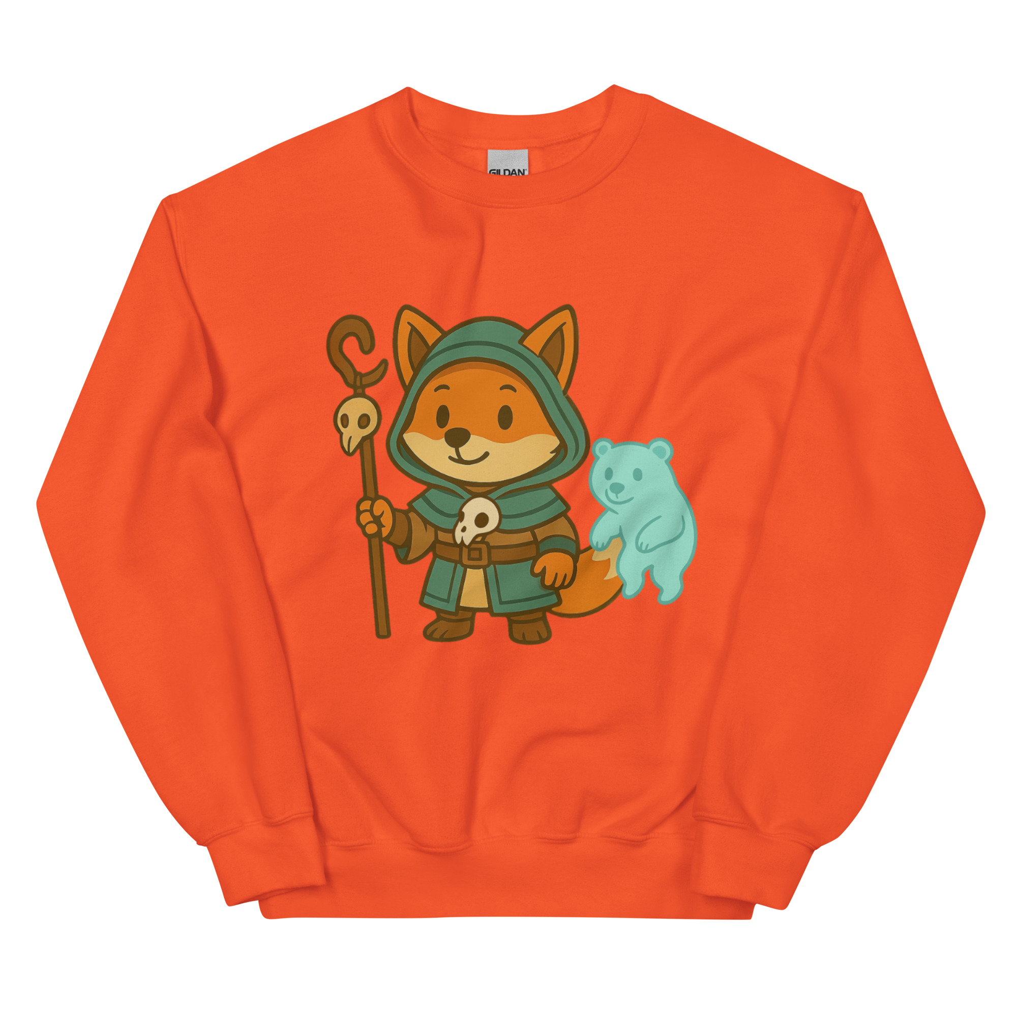 Fox Shaman - DTF-Unisex-Pullover – Bild 17