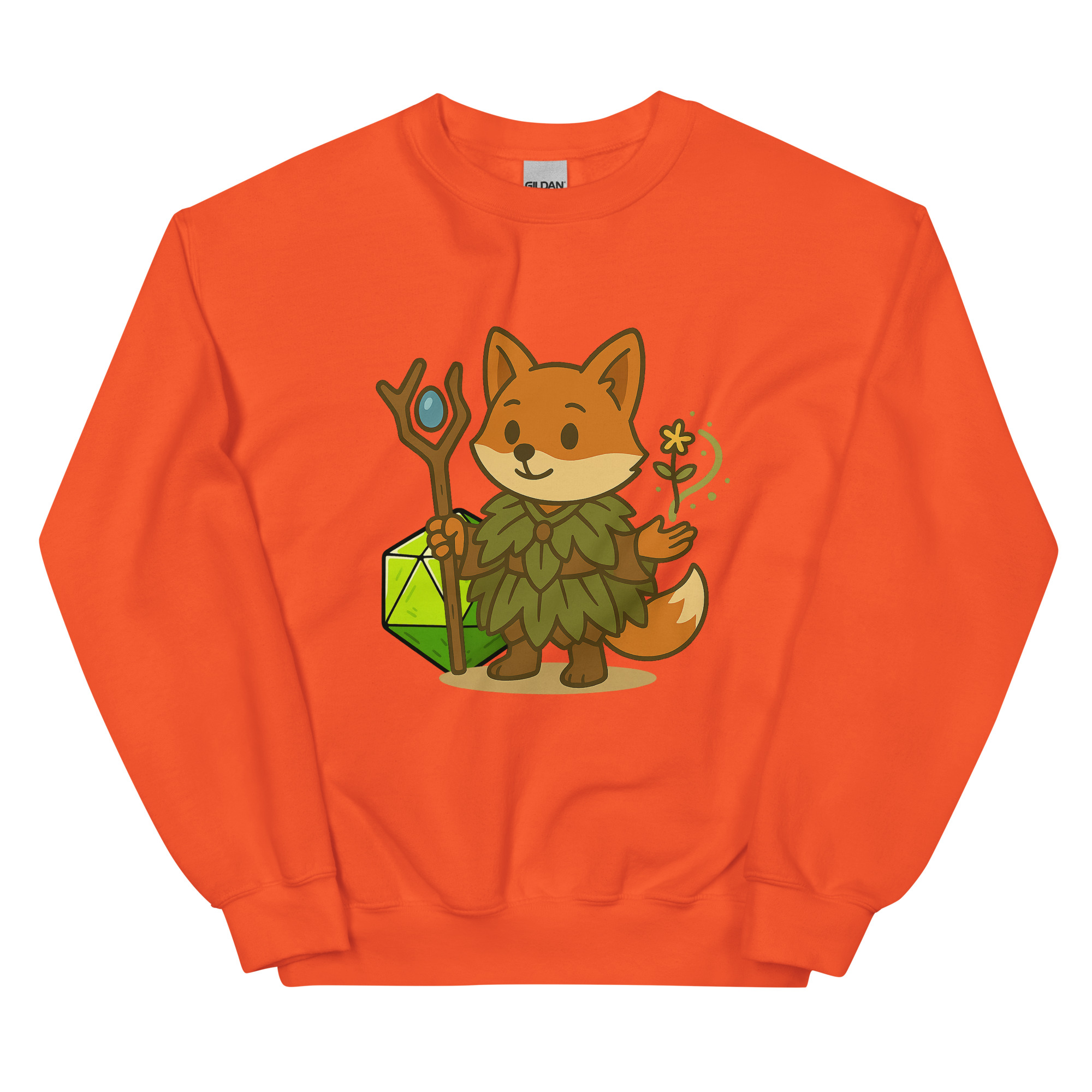 Dicefox Druid - DTF-Unisex-Pullover – Bild 17