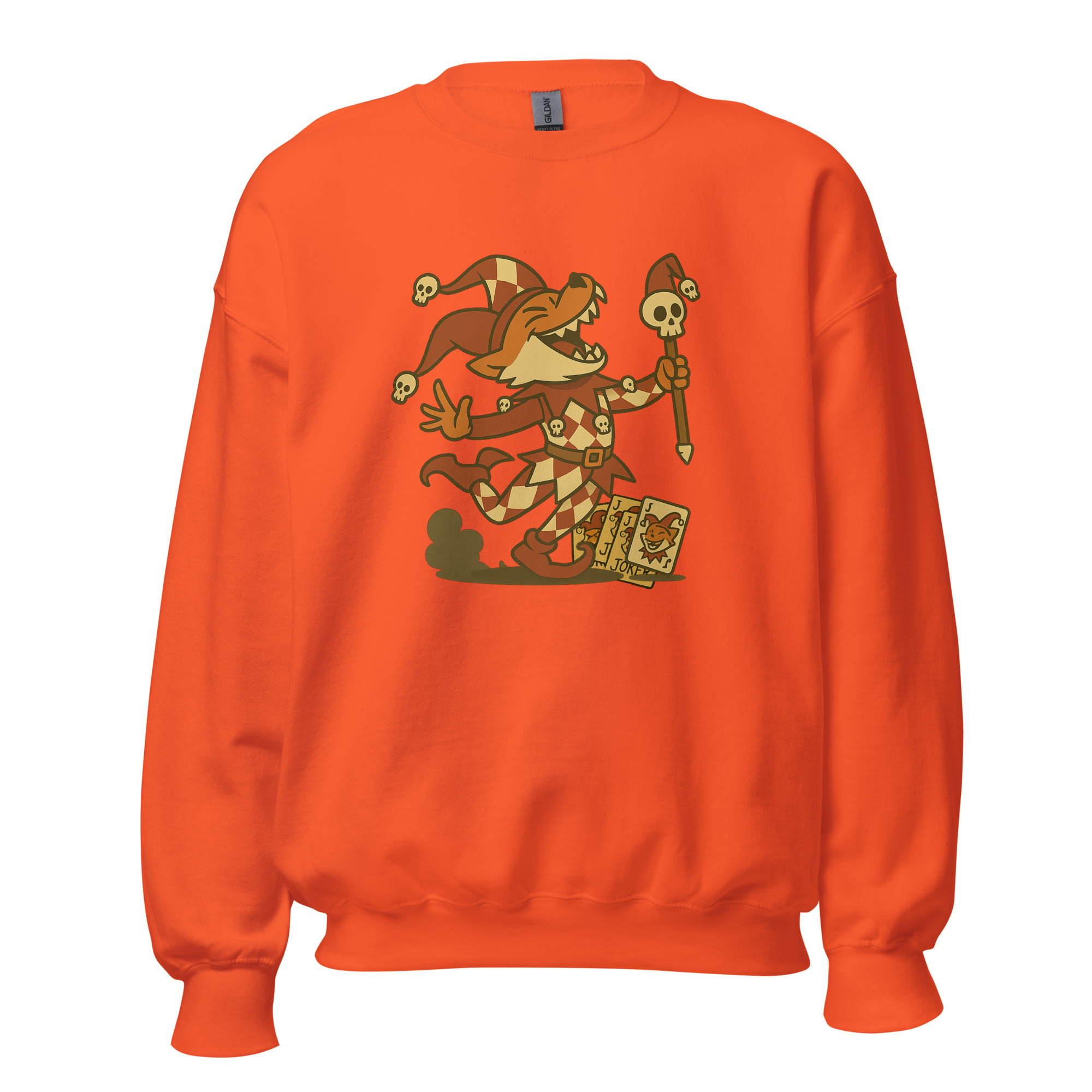 Fox Trickser - DTF-Unisex-Pullover – Bild 33