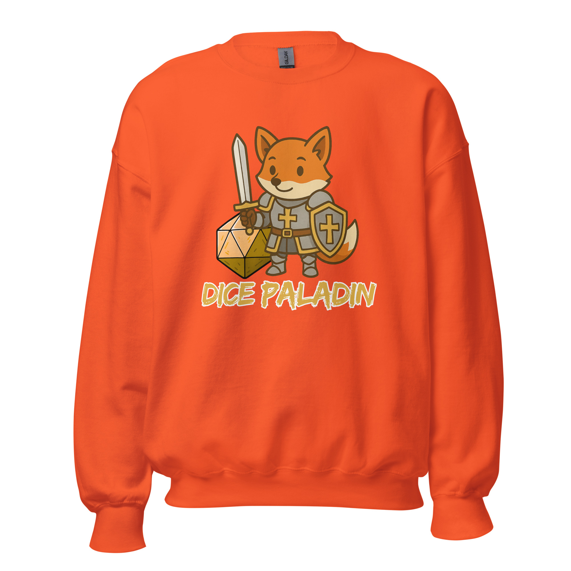 Dice Paladin - DTF-Unisex-Pullover – Bild 33