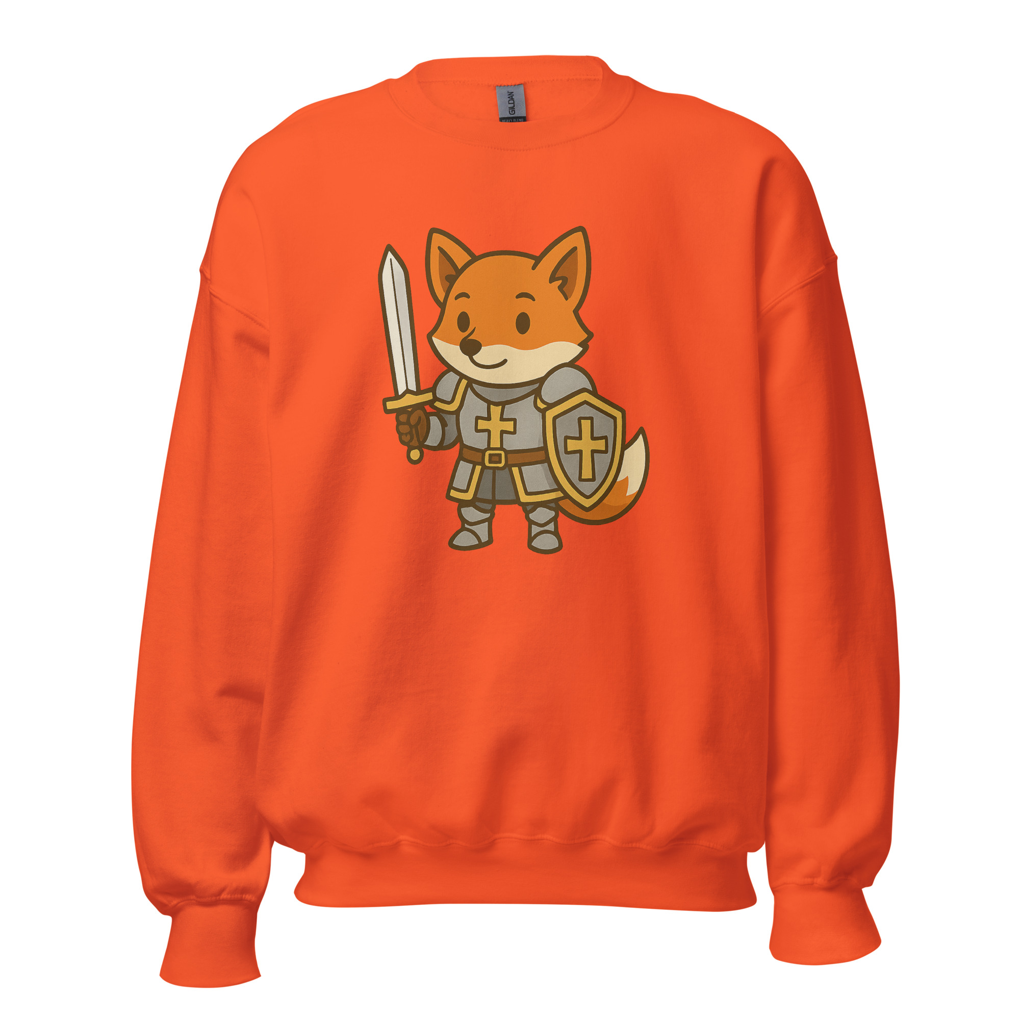 Fox Paladin - DTF-Unisex-Pullover – Bild 33