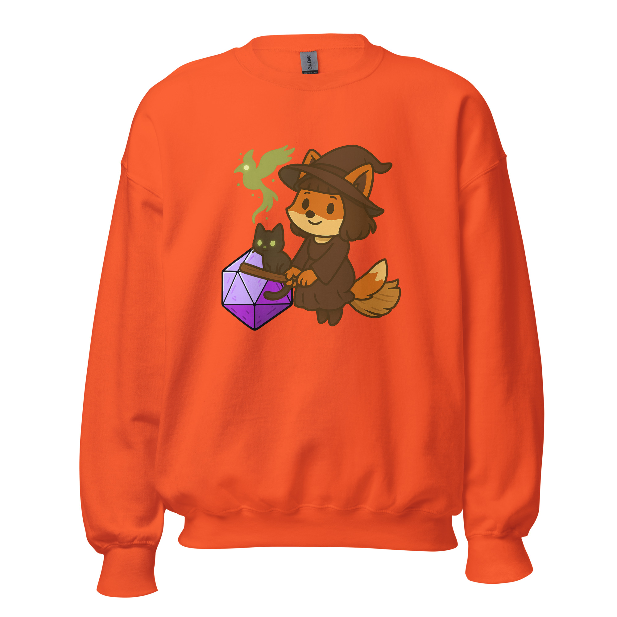Dicefox Witch - DTF-Unisex-Pullover – Bild 33