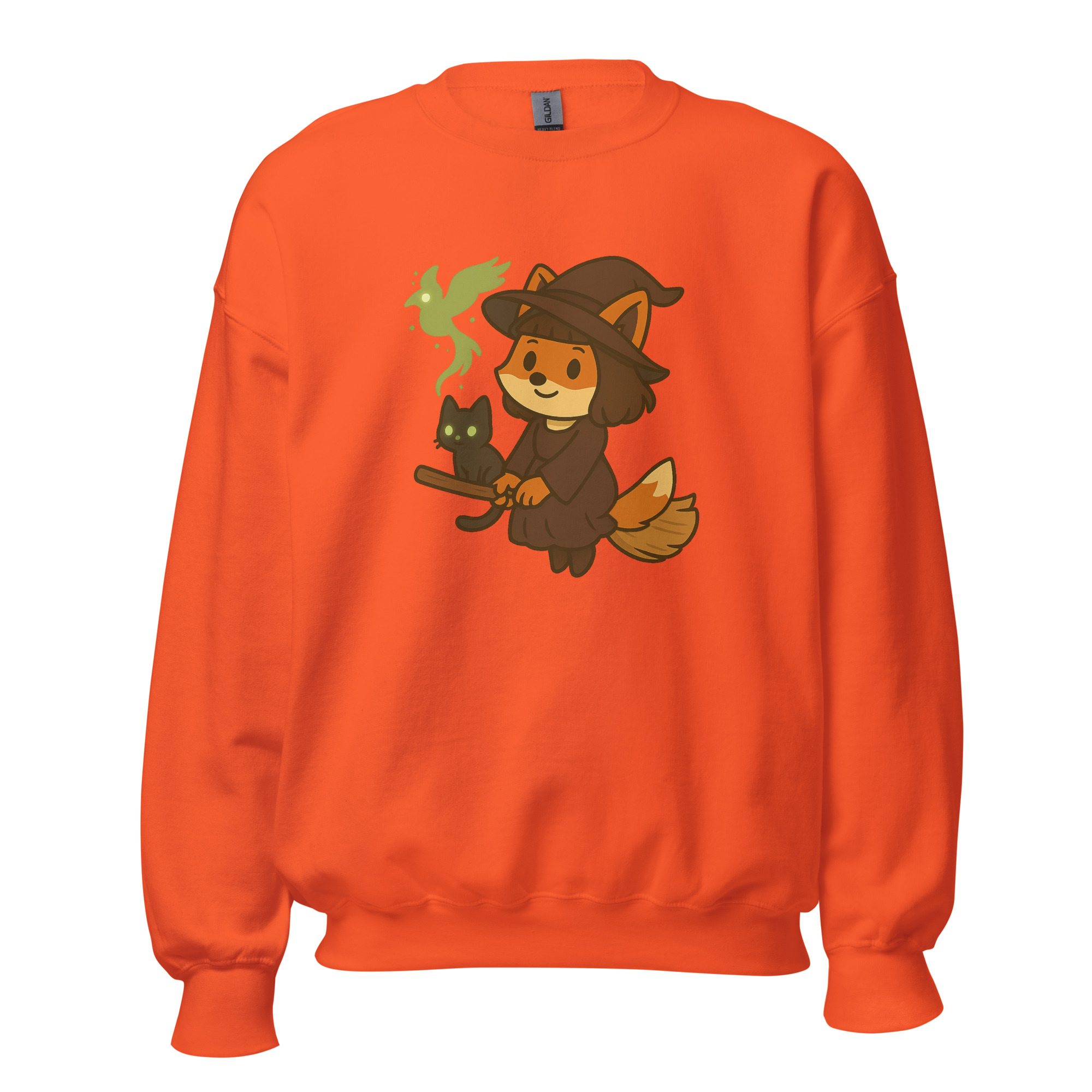 Fox Witch - DTF-Unisex-Pullover – Bild 33
