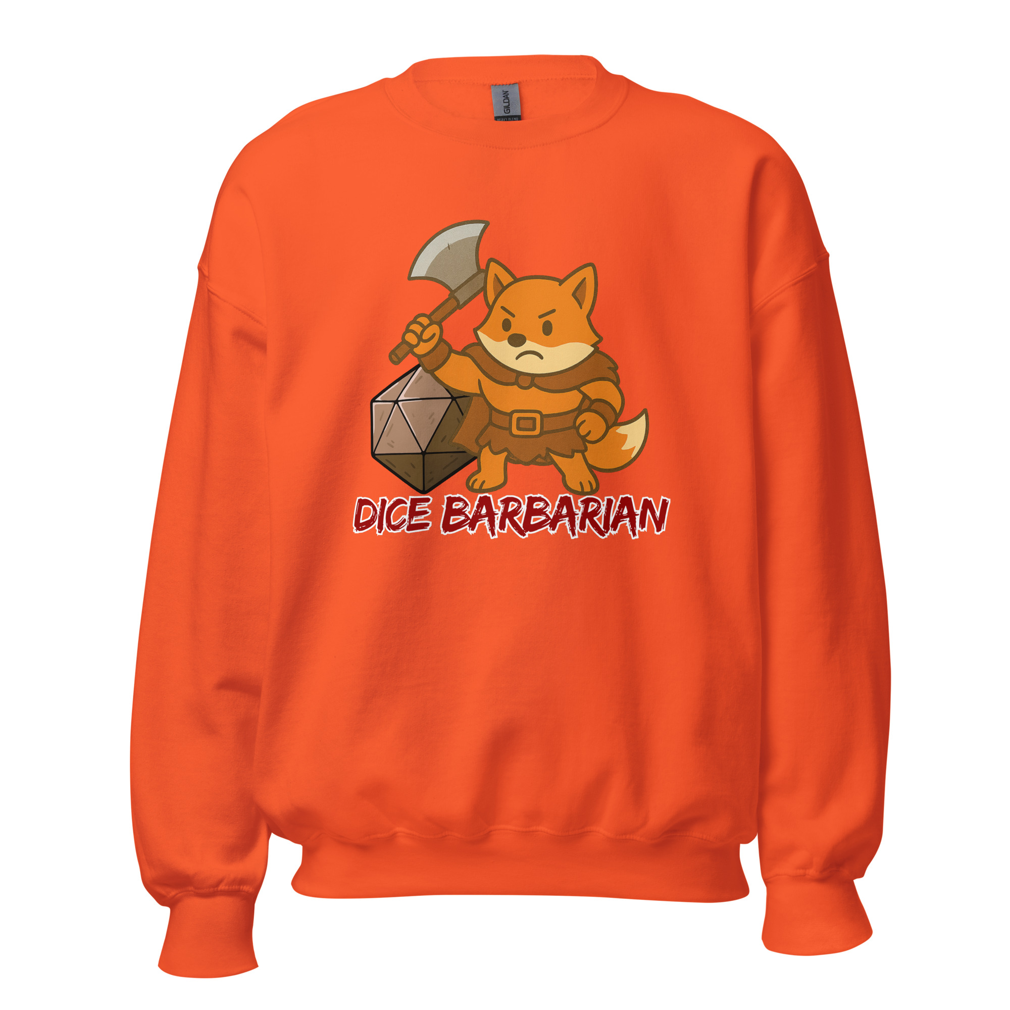 Dice Barbarian - DTF-Unisex-Pullover – Bild 33
